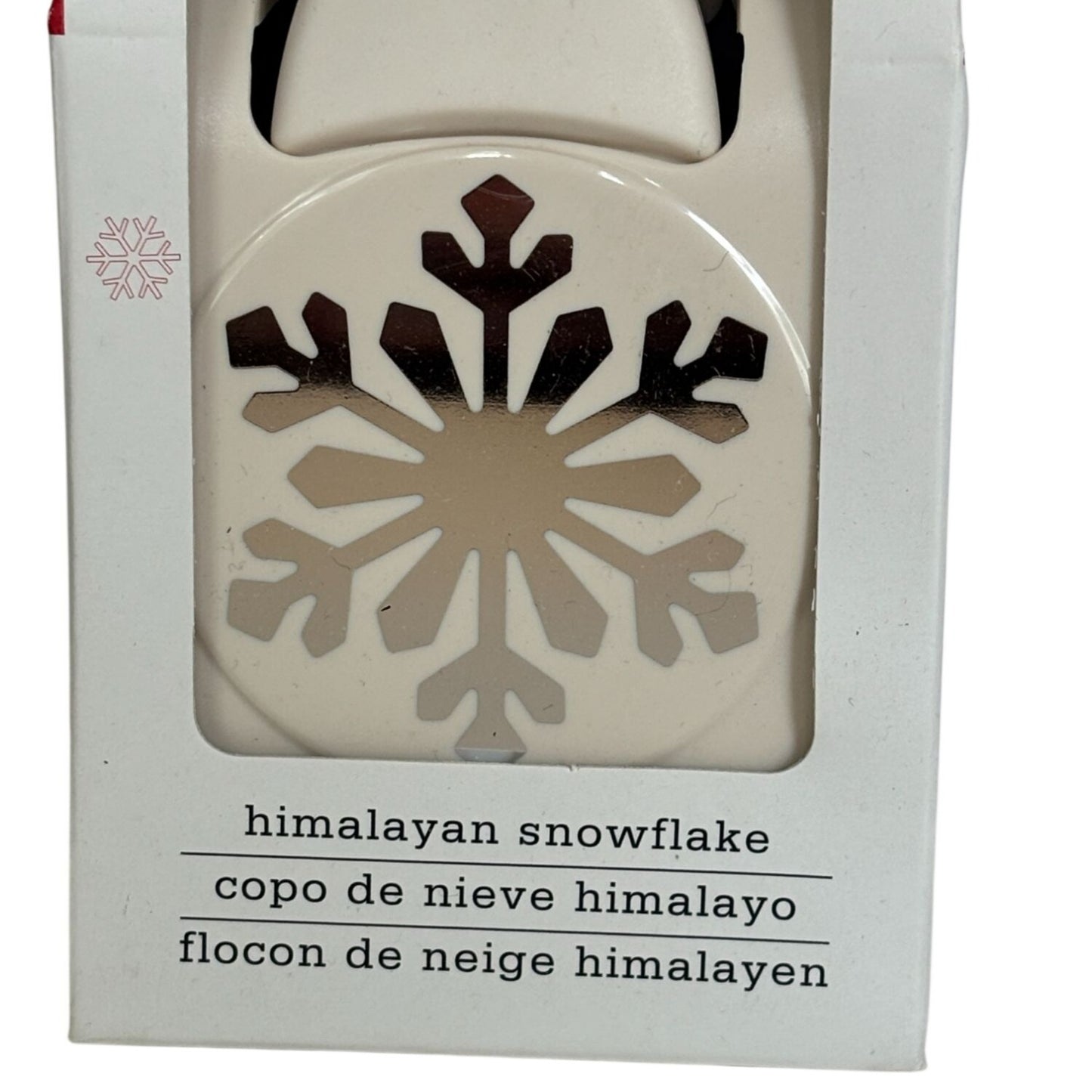 Martha Stewart Paper Punch Himalayan Snowflake Holidays Christmas Cardmaking Large Craft