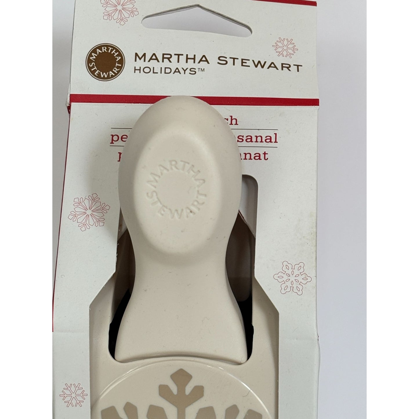 Martha Stewart Paper Punch Himalayan Snowflake Holidays Christmas Cardmaking Large Craft