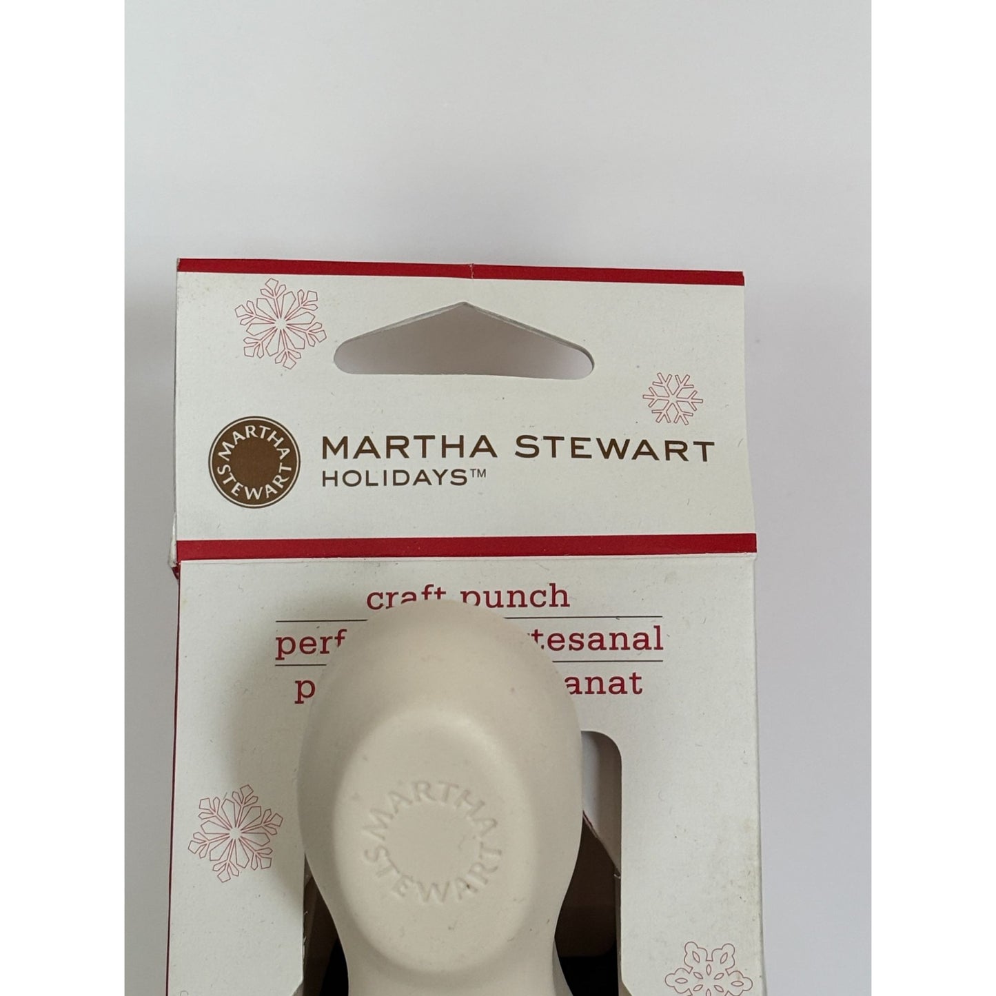 Martha Stewart Paper Punch Himalayan Snowflake Holidays Christmas Cardmaking Large Craft