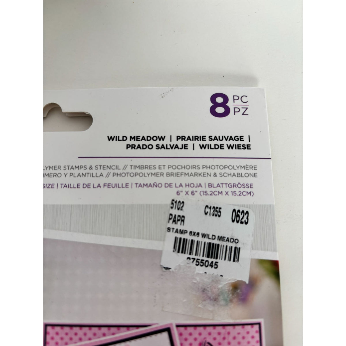 Crafters Companion Wild Meadow Photopolymer Stamps Stencil Birthday Cardmaking Tool Scrapbooking Mothers Day