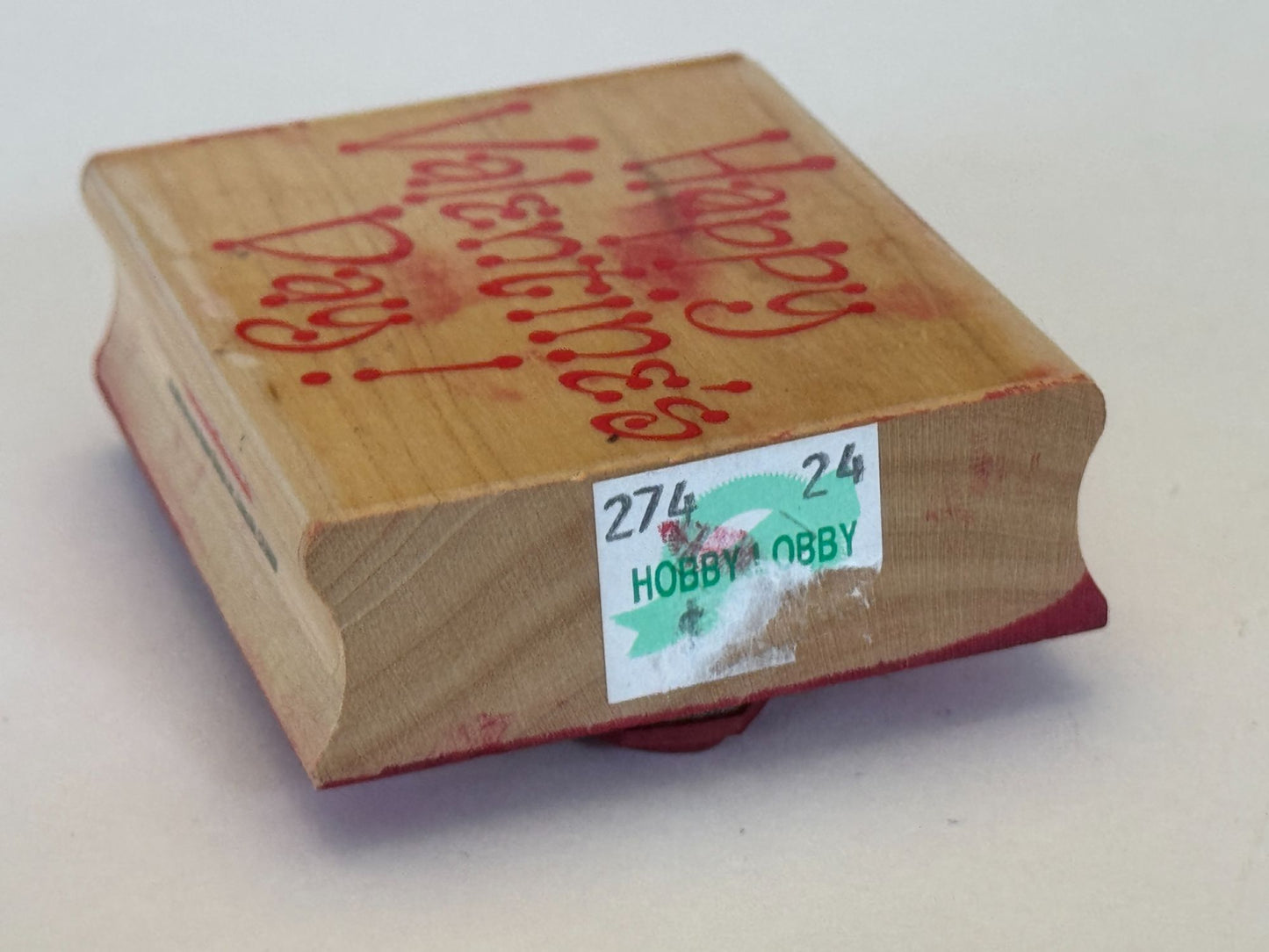 Hero Arts Rubber Stamp Happy Valentines Day Card Making Words Sentiment Crafting