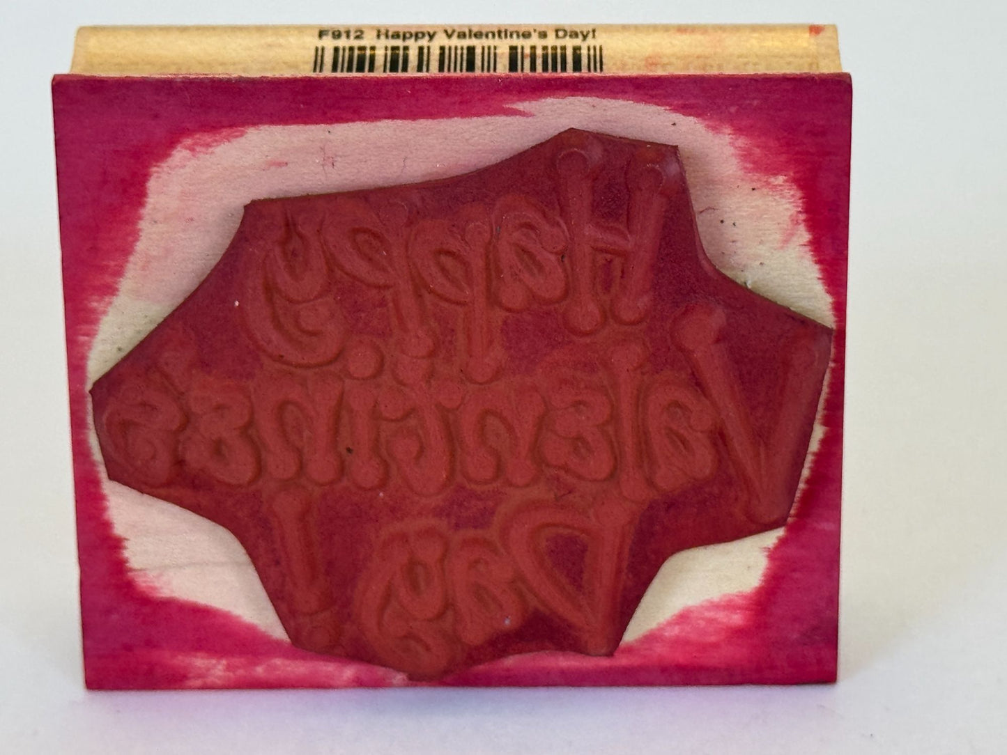 Hero Arts Rubber Stamp Happy Valentines Day Card Making Words Sentiment Crafting