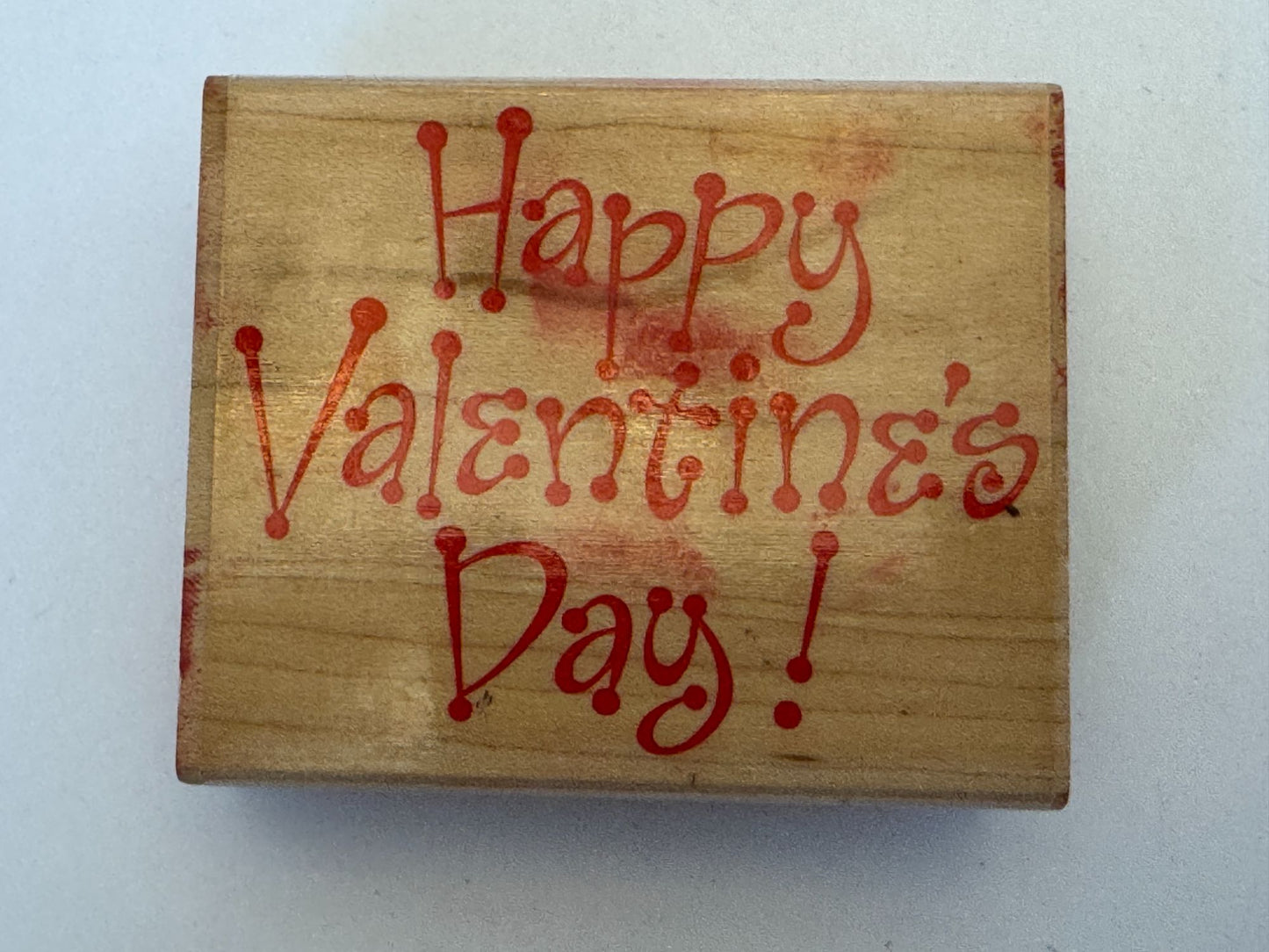 Hero Arts Rubber Stamp Happy Valentines Day Card Making Words Sentiment Crafting