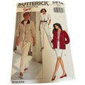 Butterick Sewing Pattern 5914 Work Suit Top Jacket Skirt Pants Sporty UC 6 8 10