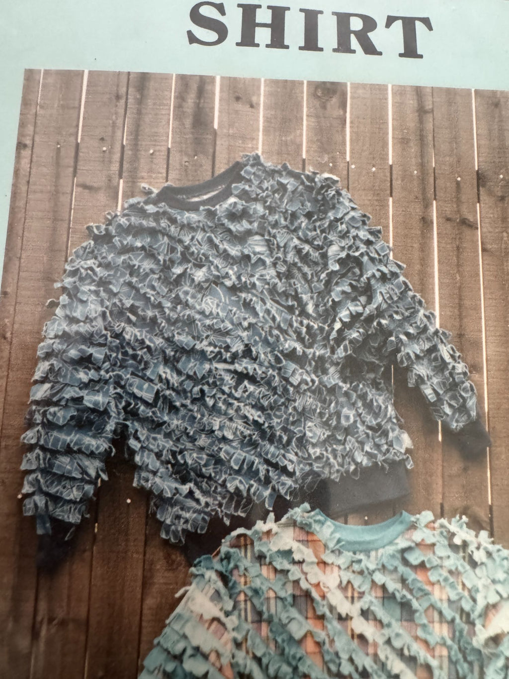 A Quilters Wardrobe Sewing Pattern Quilted Shaggy Pullover Shirt Fall S-XL