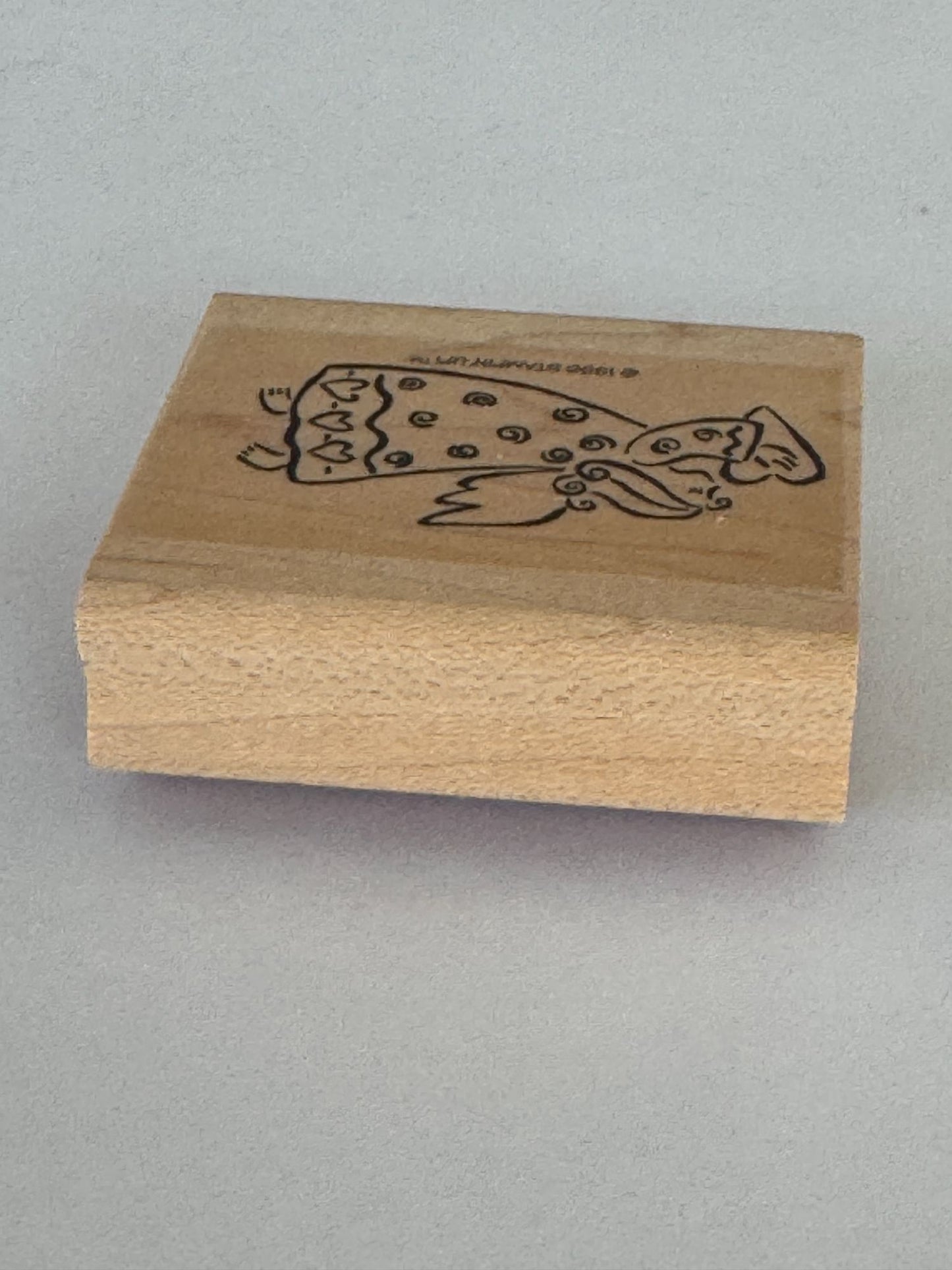Stampin Up Rubber Stamp Angel Heart Flying Crafting Valentines Day Card Making