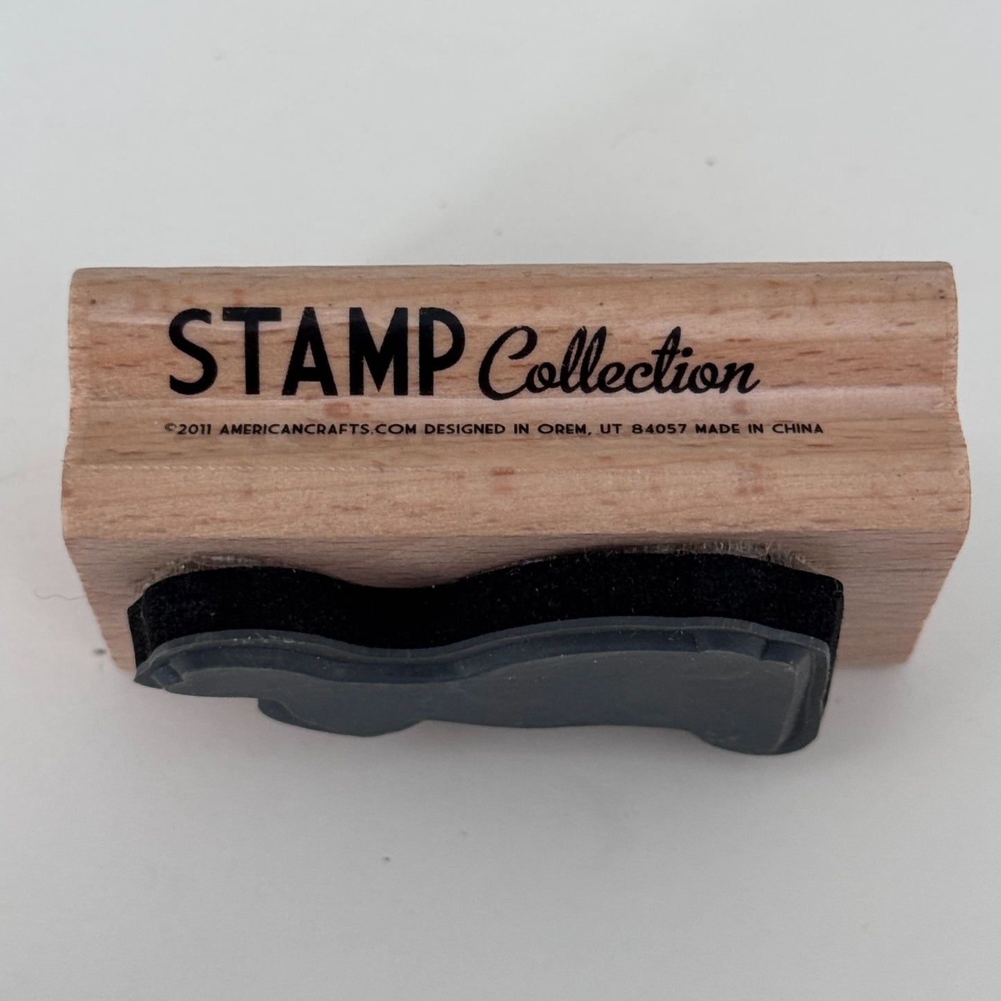 American Crafts Rubber Stamp Easter Bunny Silhouette Spring Rabbit Animal Craft Cardmaking Scrapbooking