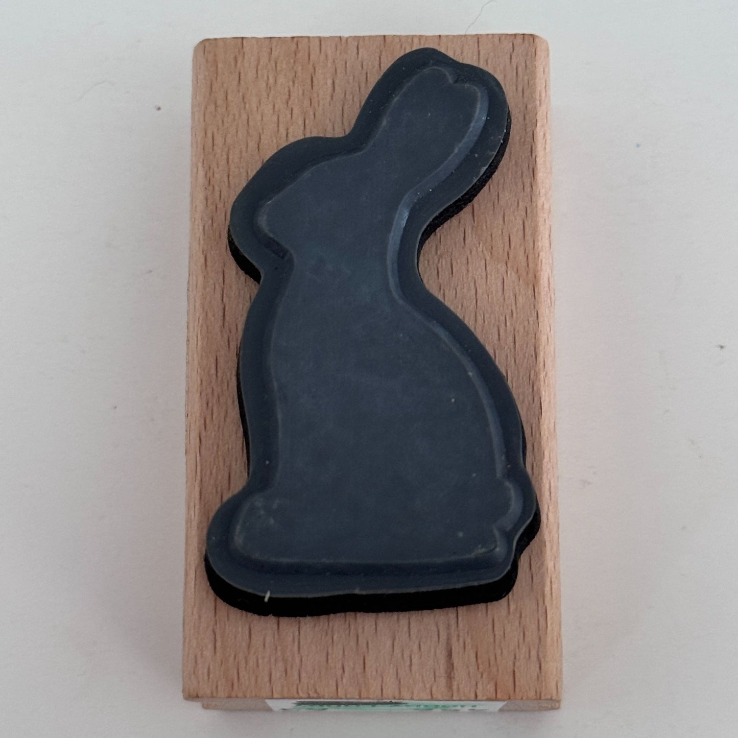 American Crafts Rubber Stamp Easter Bunny Silhouette Spring Rabbit Animal Craft Cardmaking Scrapbooking