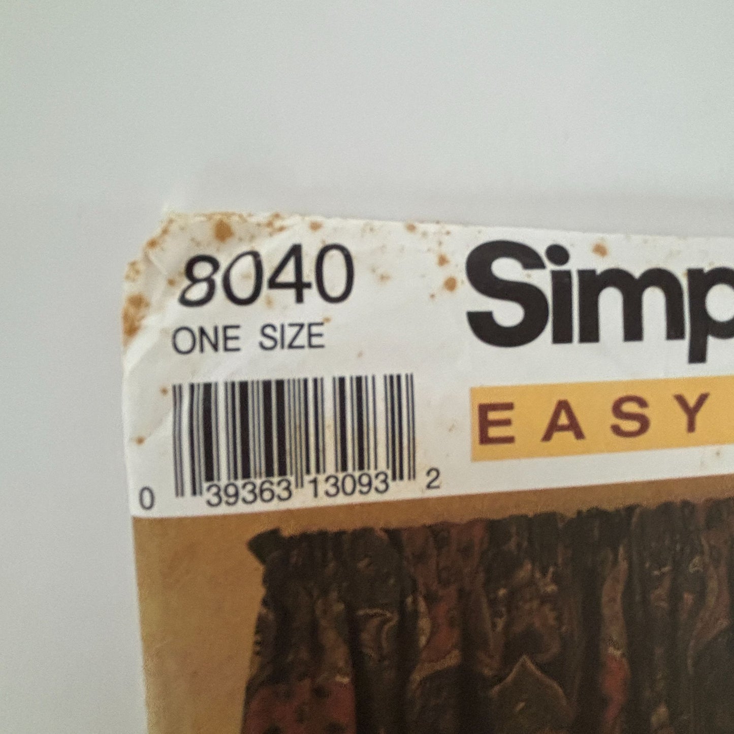 Simplicity Sewing Pattern 8040: Window Treatments