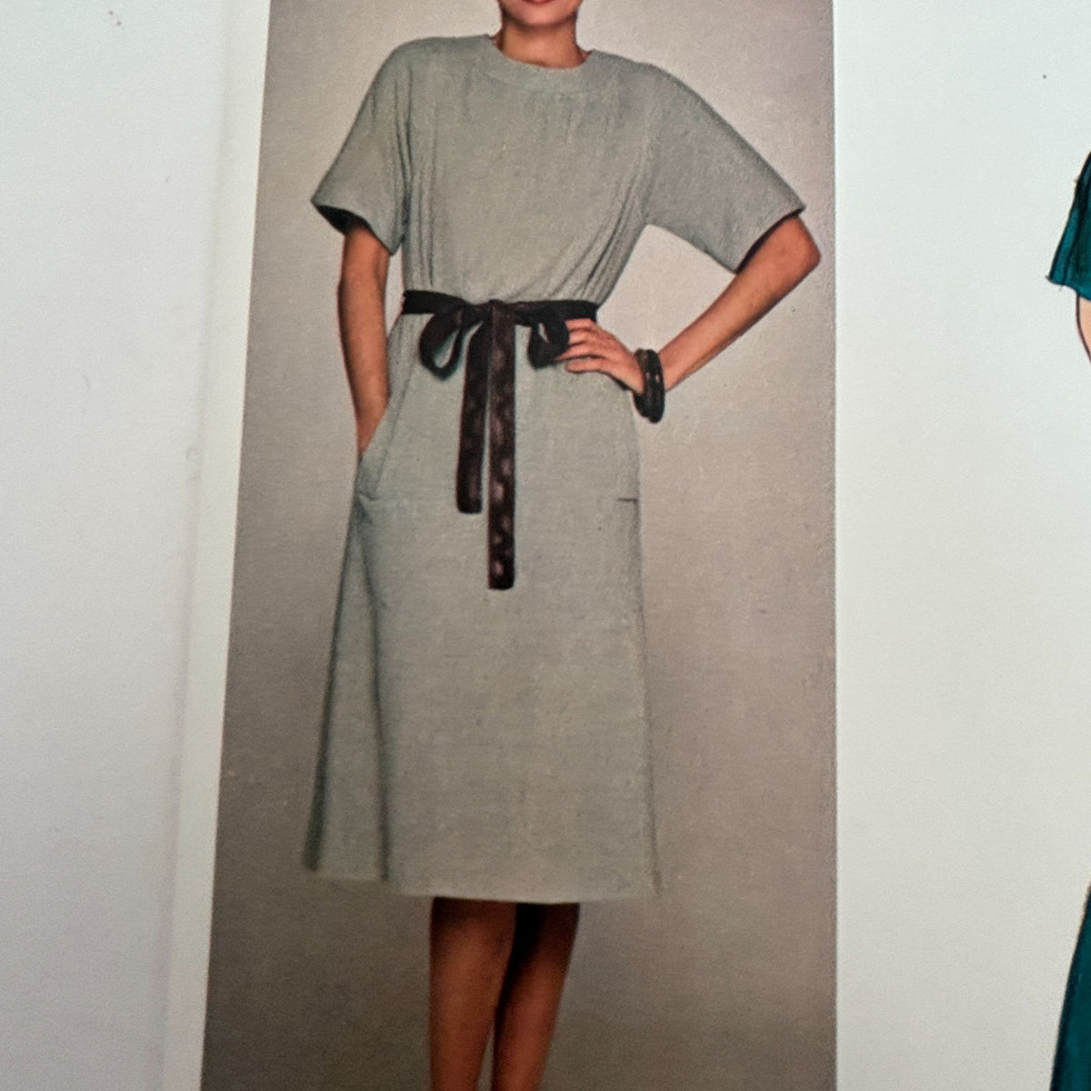 Vogue Sewing Pattern 1402 American Designer Jerry Silverman Dress Top Pants Size 10 Uncut