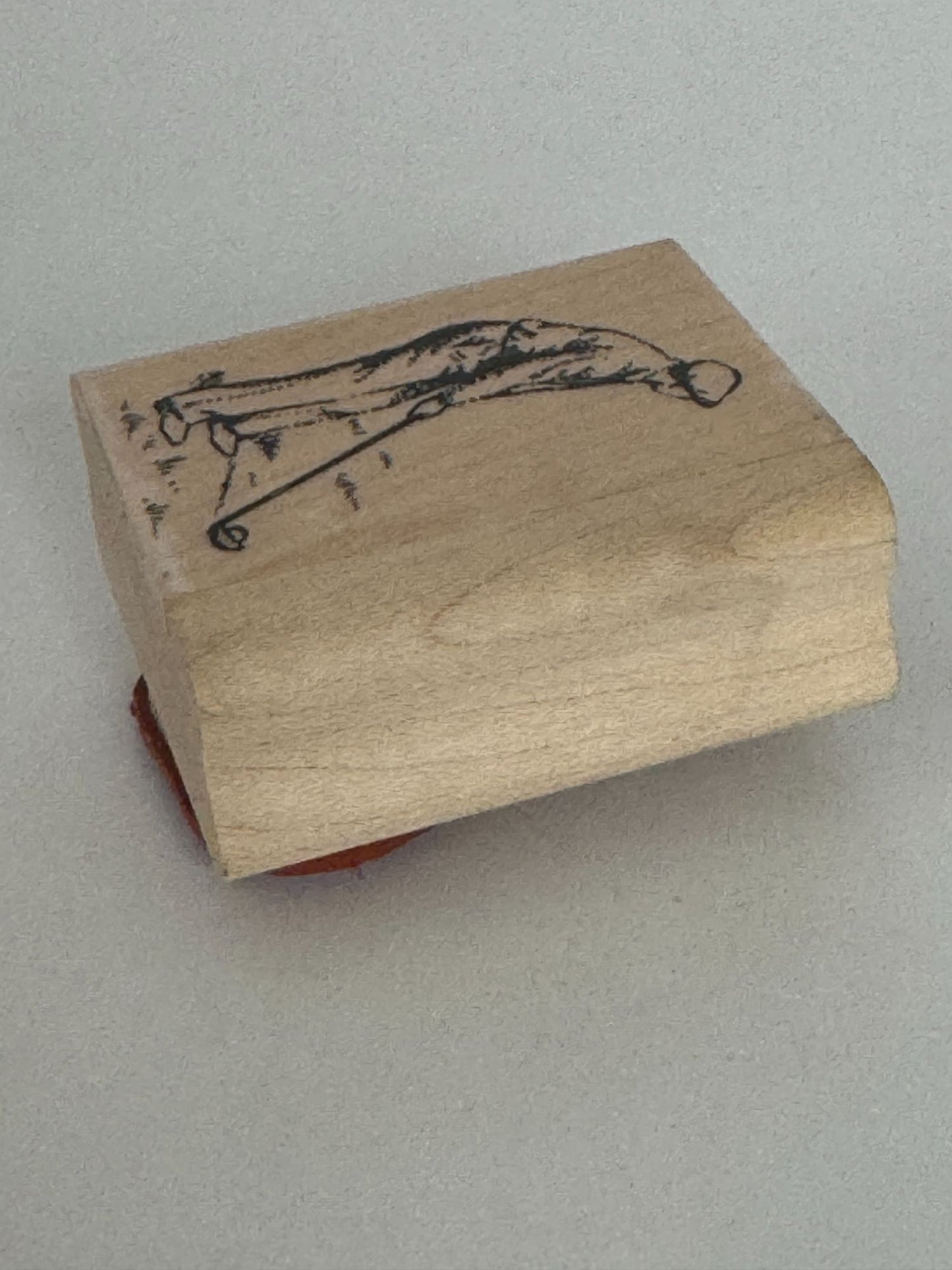 Stampin Up Rubber Stamp Golfer Golfing Dad Sport Fathers Day Card Making Craft