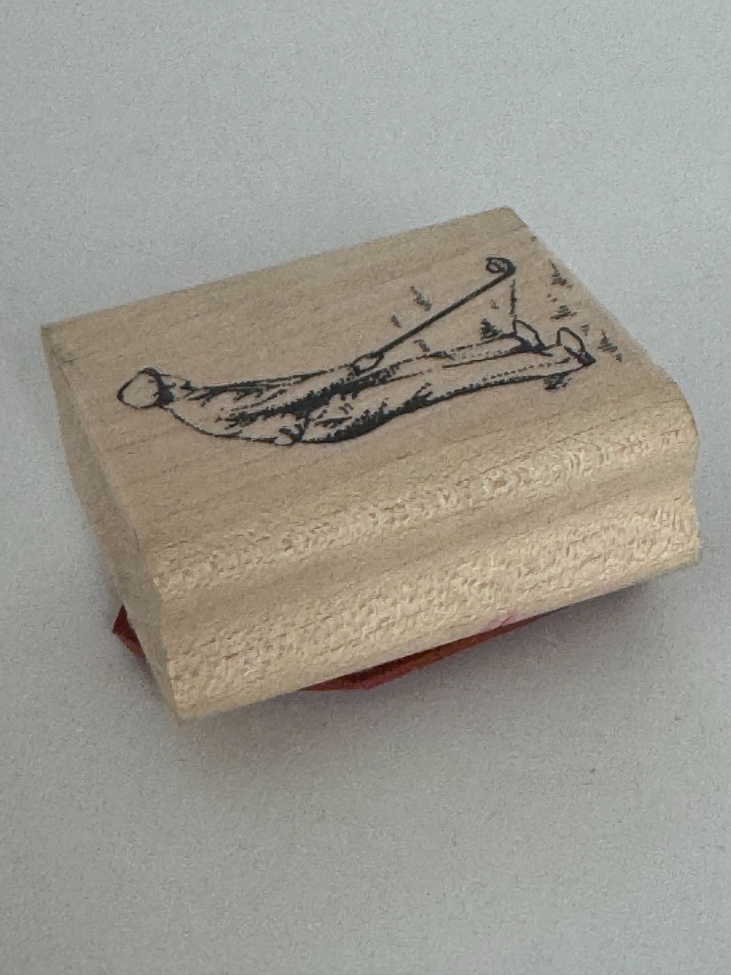 Stampin Up Rubber Stamp Golfer Golfing Dad Sport Fathers Day Card Making Craft