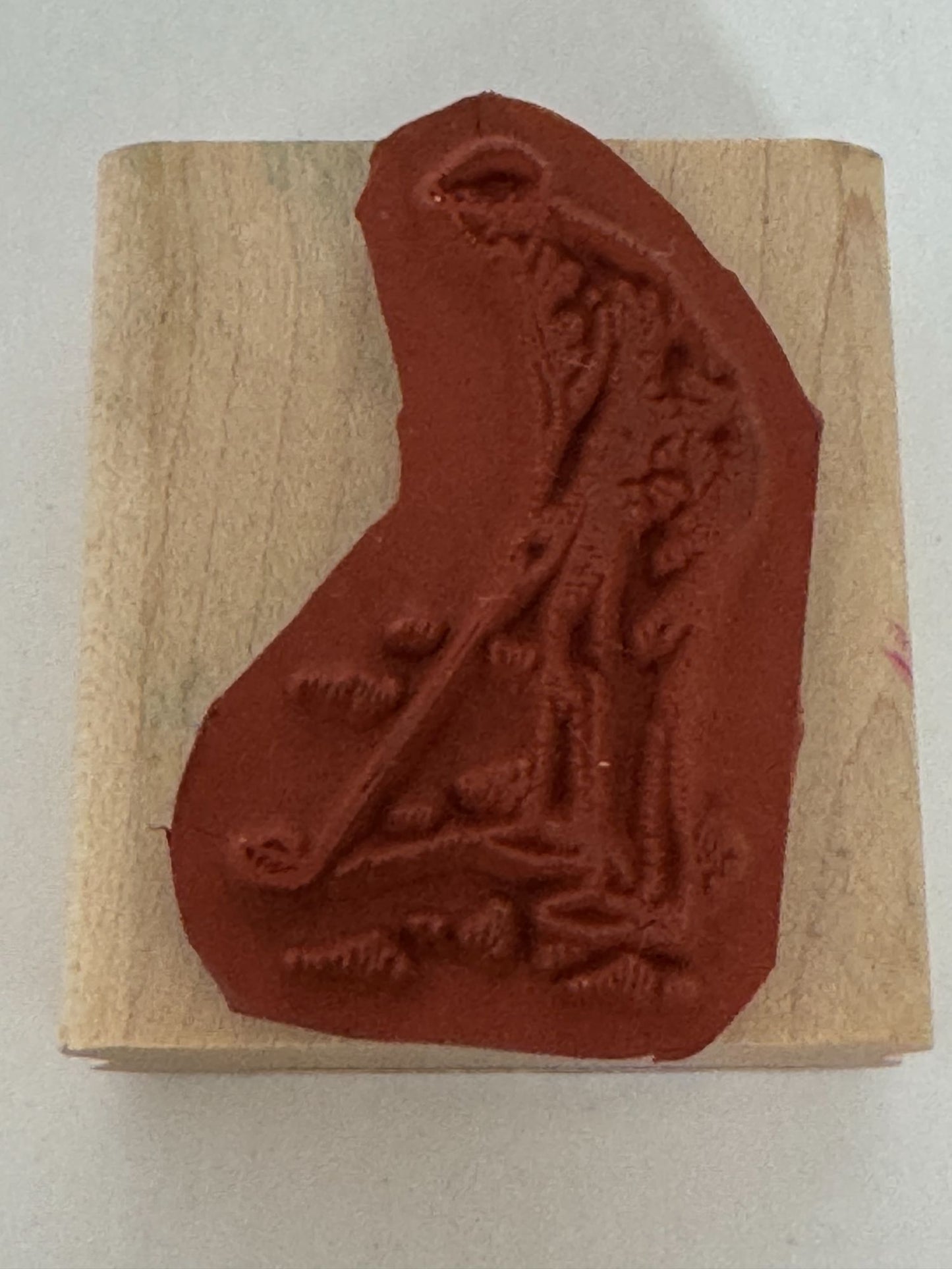 Stampin Up Rubber Stamp Golfer Golfing Dad Sport Fathers Day Card Making Craft