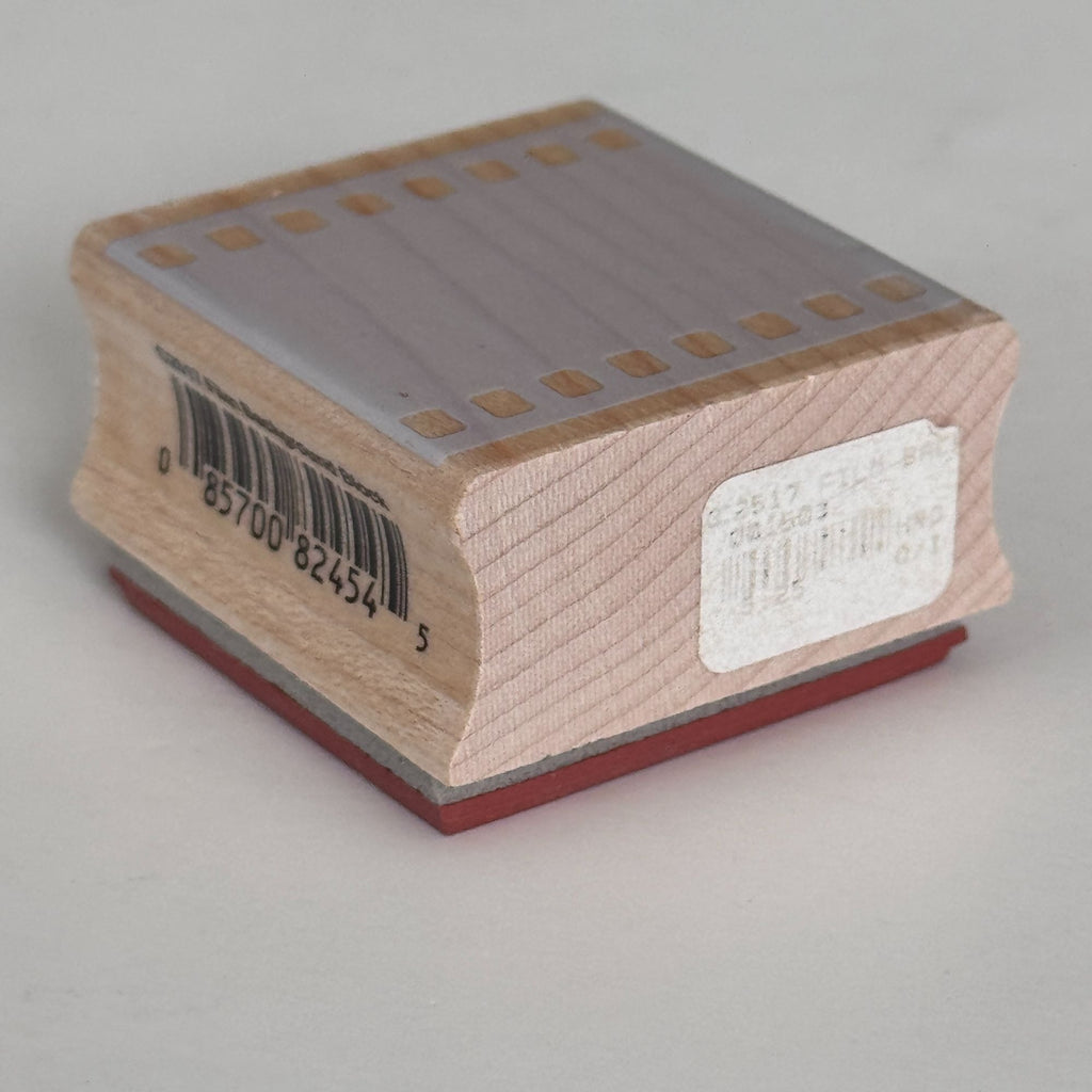 Hero Arts Rubber Stamp Film Background Block Filmstrip Border Movie C2517 Wood Cardmaking Photography
