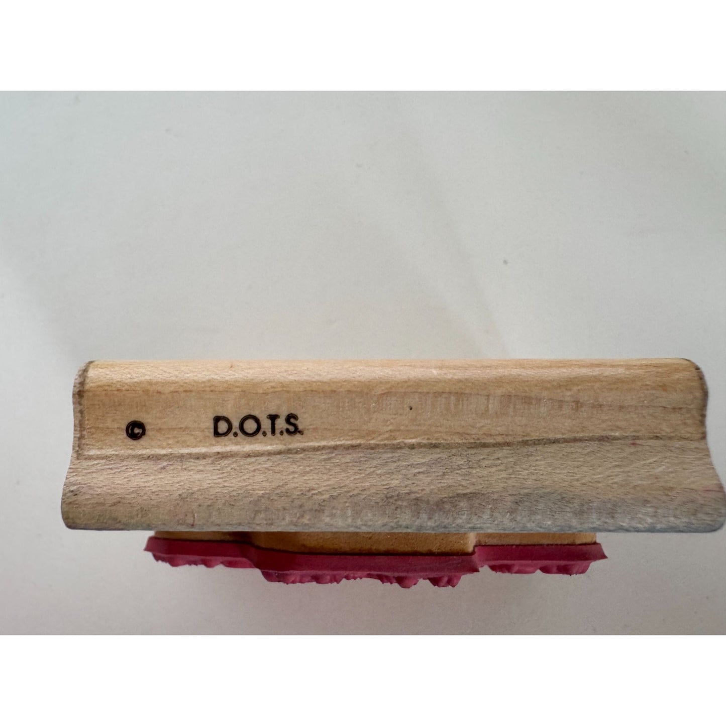 DOTS Rubber Stamp Have A Wonderful Day Friendship Card Making Words Sentiment