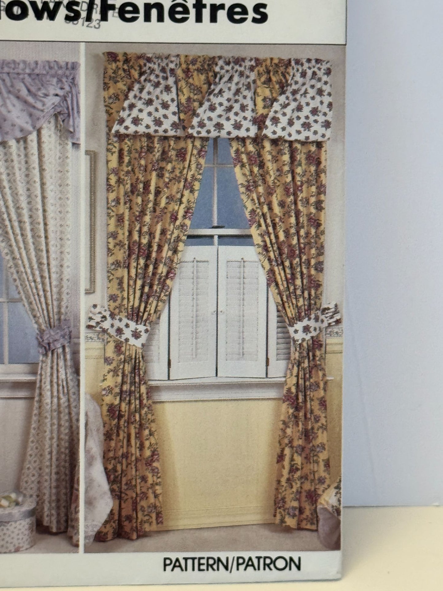 Simplicity Sewing Pattern 9799 Easy House Curtains Window Treatment Swag Valance