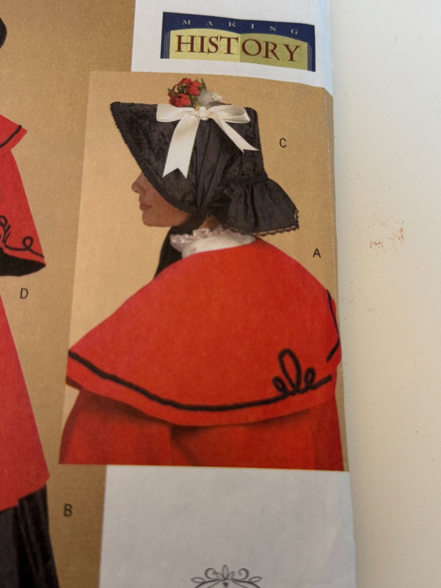 Butterick Sewing Pattern B5266 Victorian Christmas Costume Dickens Caroler 8-14