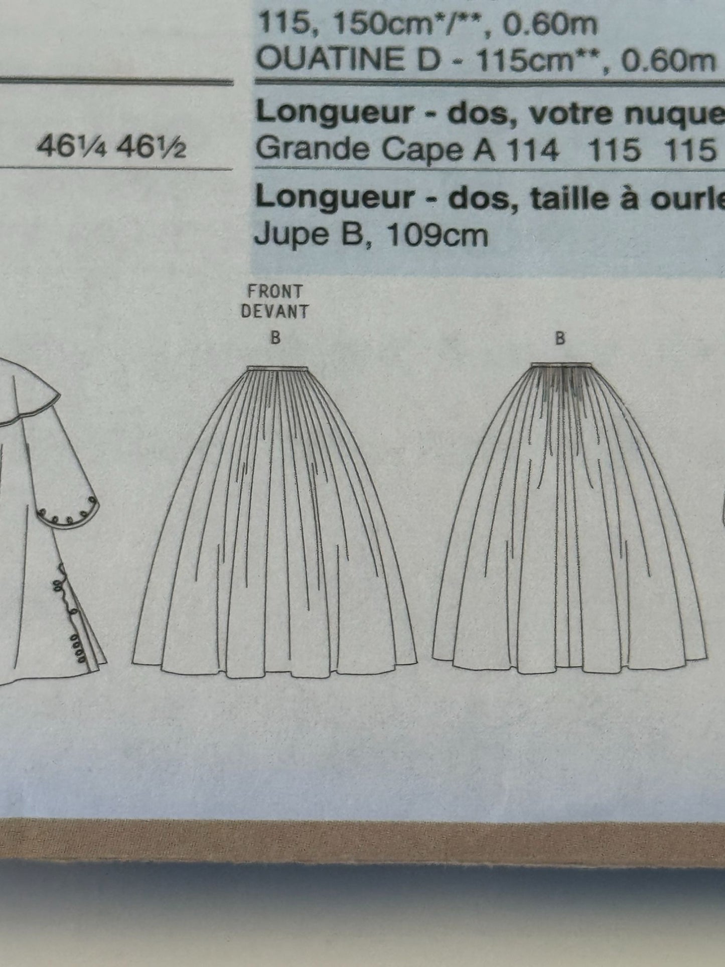 Butterick Sewing Pattern B5266 Victorian Christmas Costume Dickens Caroler 8-14