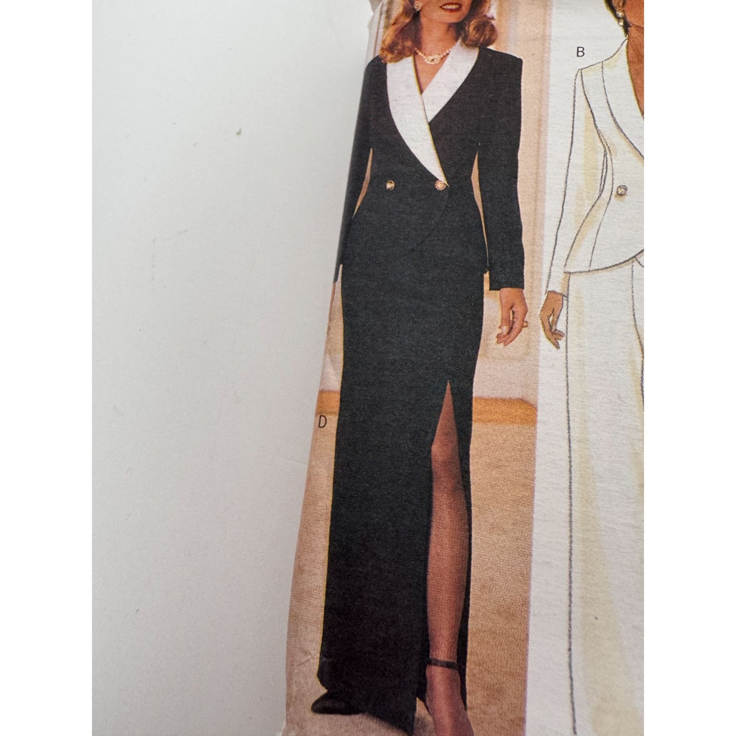 Butterick Sewing Pattern 4306 Work Suit Jacket Blazer Skirt Pants 1990s 18-22 UC