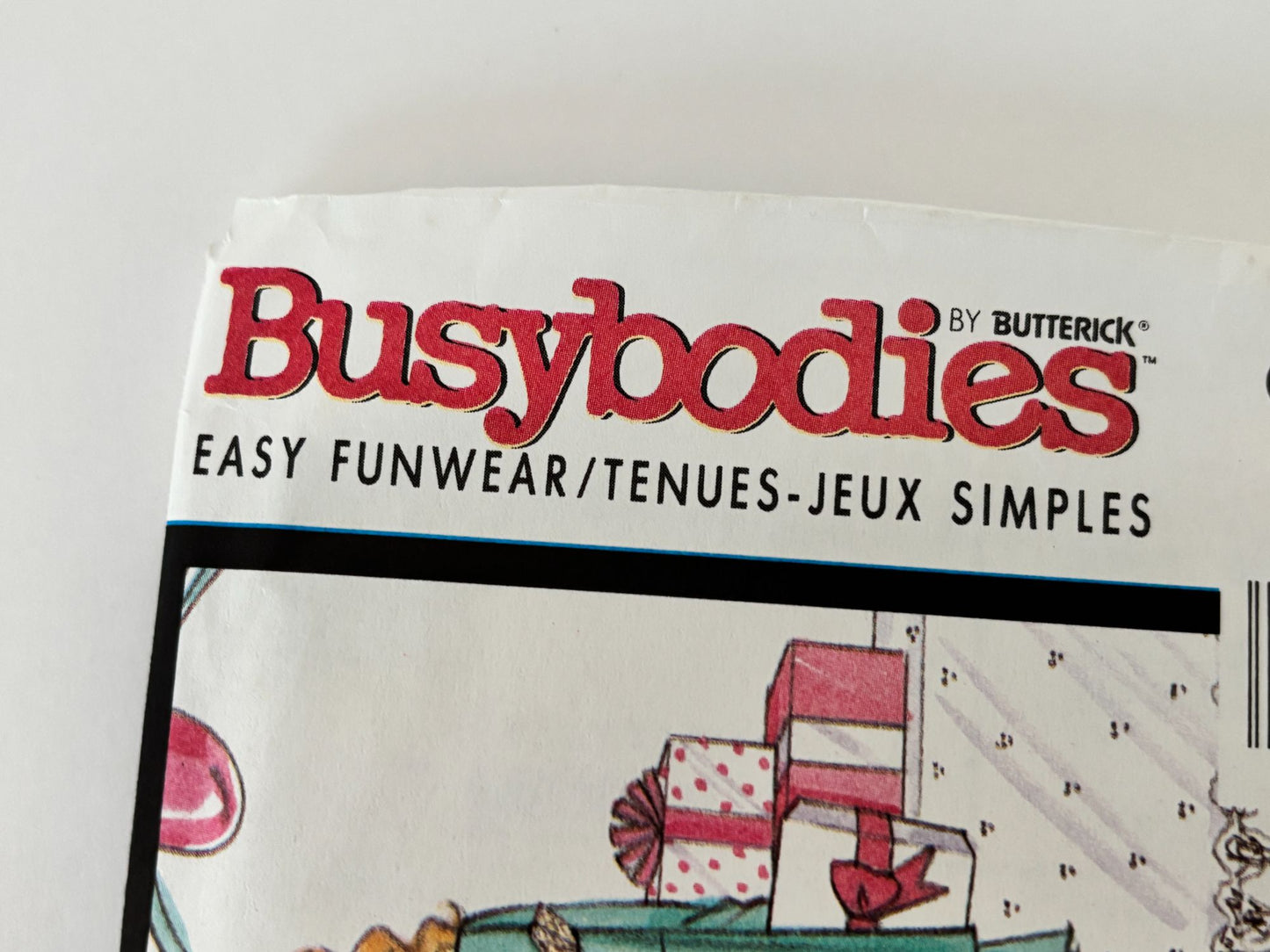 Butterick Sewing Pattern 6501 90s Girls Party Outfit Flounce Skirt Vintage 7-10 Uncut