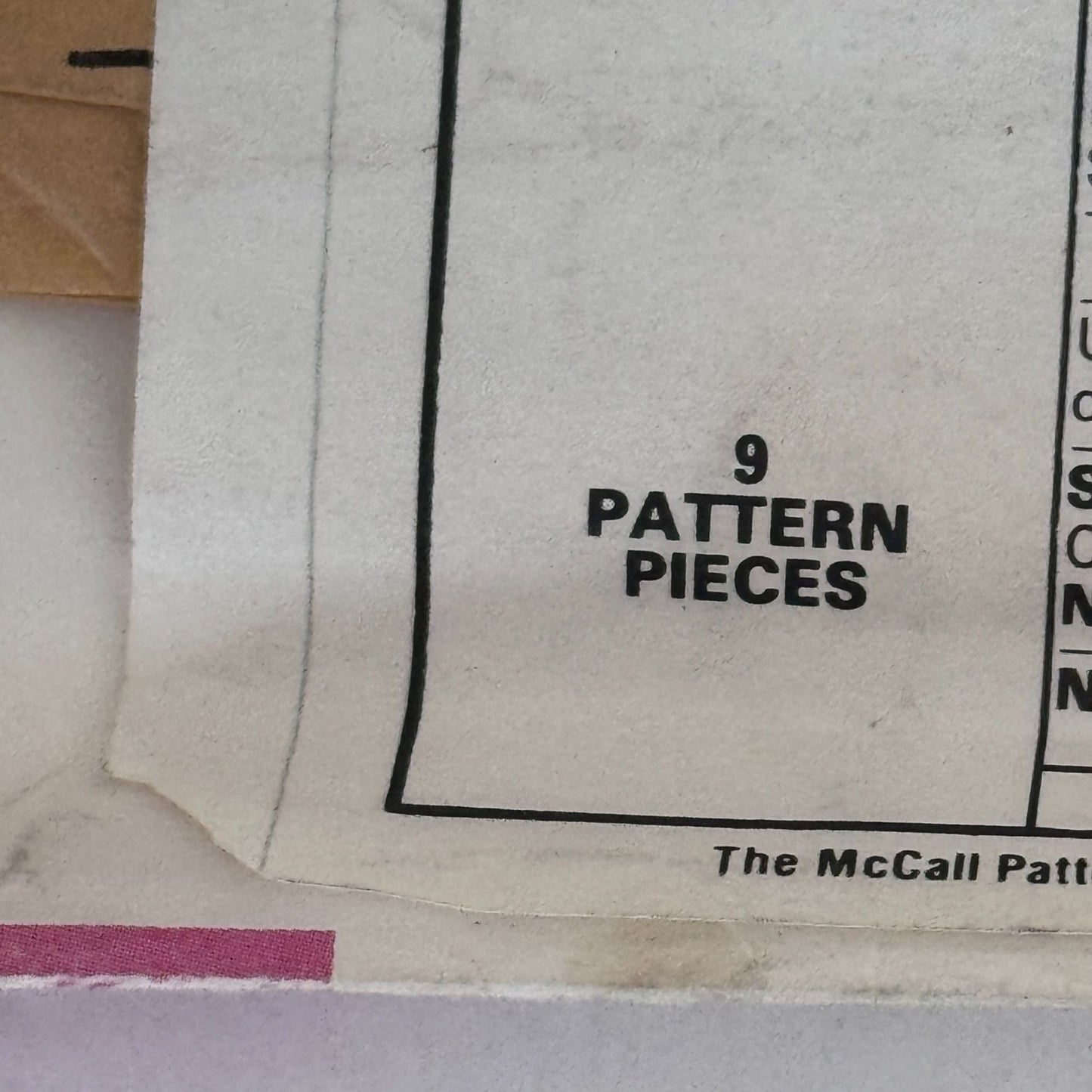 McCalls Sewing Pattern 7760 80s Double Breasted Shirt Mens Large 42-44 Vintage