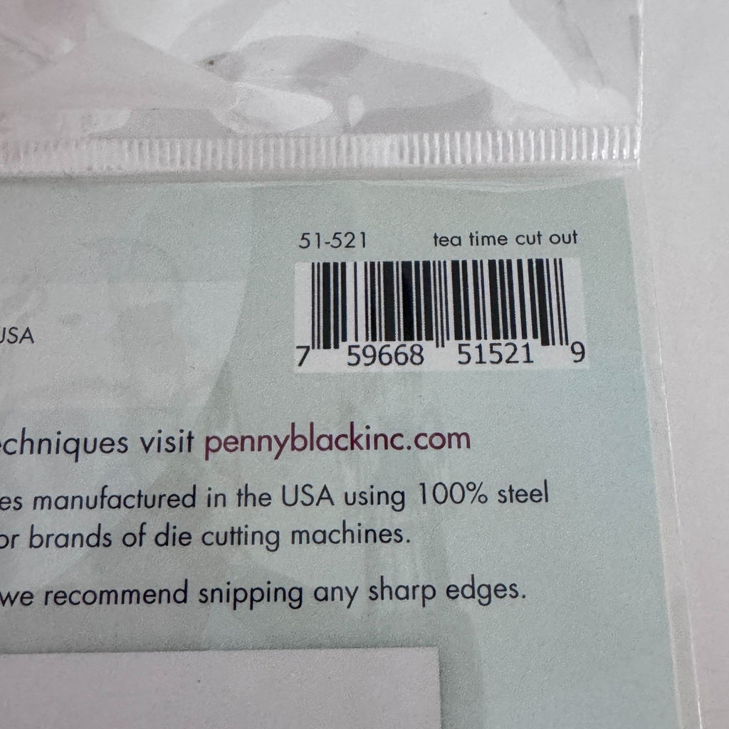 Penny Black Tea Time Transparent Clear Stamps and Creative Metal Die Hedgehog Cardmaking Invitation