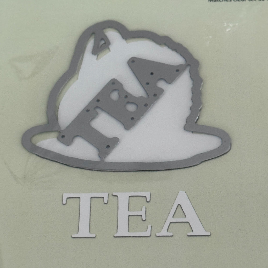 Penny Black Tea Time Transparent Clear Stamps and Creative Metal Die Hedgehog Cardmaking Invitation