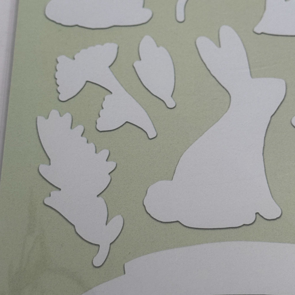 Penny Black Creative Dies Special Friends Woodland Animals Bunny Rabbit Squirrel Banner Steel Die