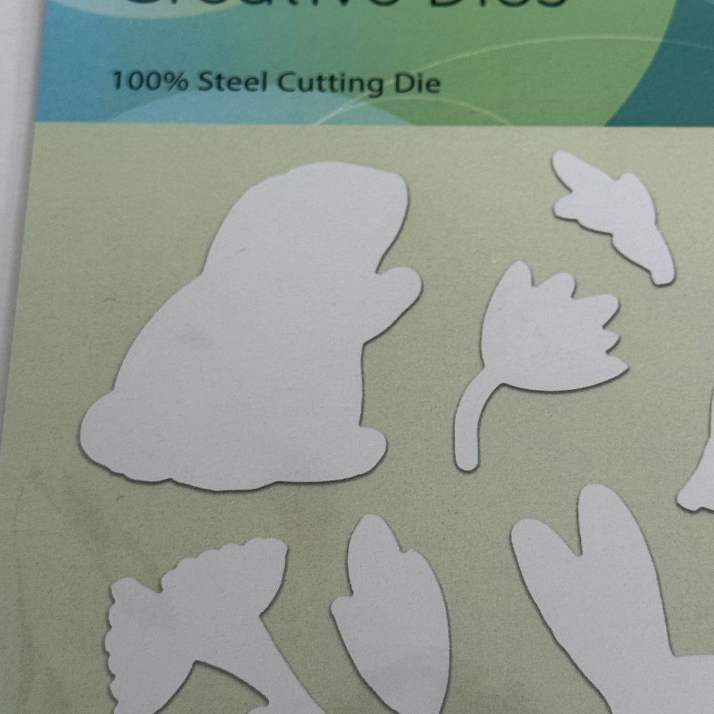 Penny Black Creative Dies Special Friends Woodland Animals Bunny Rabbit Squirrel Banner Steel Die