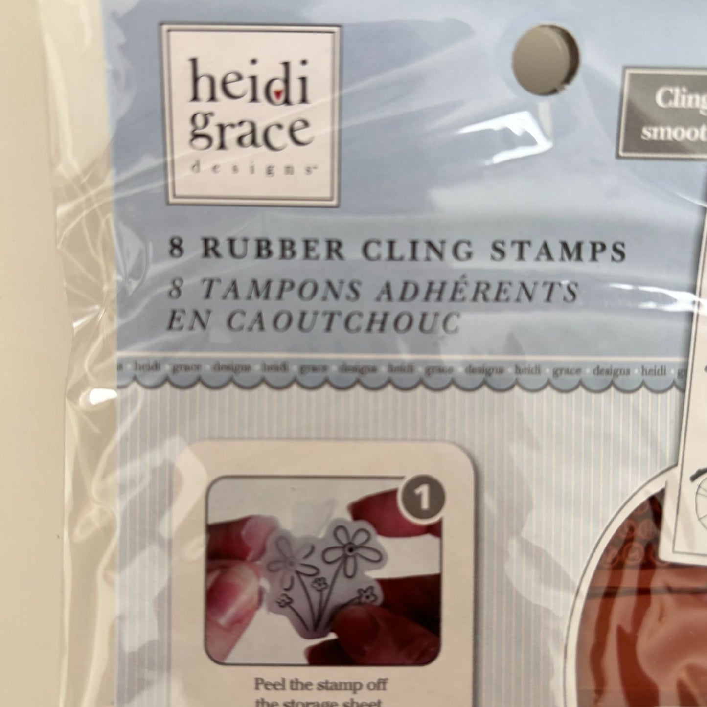 Heidi Grace Rubber Cling Stamps Objects Typewriter Bird Cage Bicycle Retro 4x8