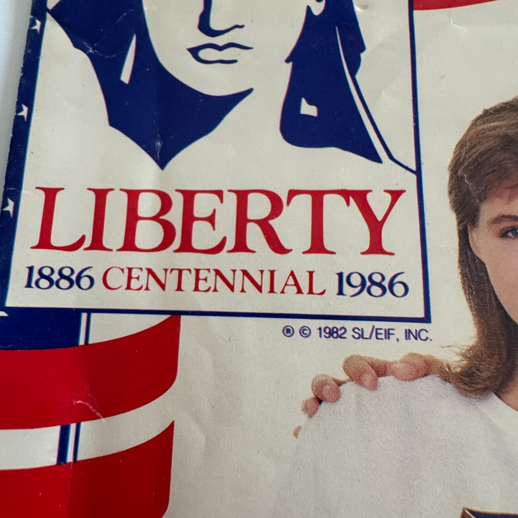 Butterick Sewing Pattern 499 Liberty Centennial 1986 Statue of Liberty T-Shirt