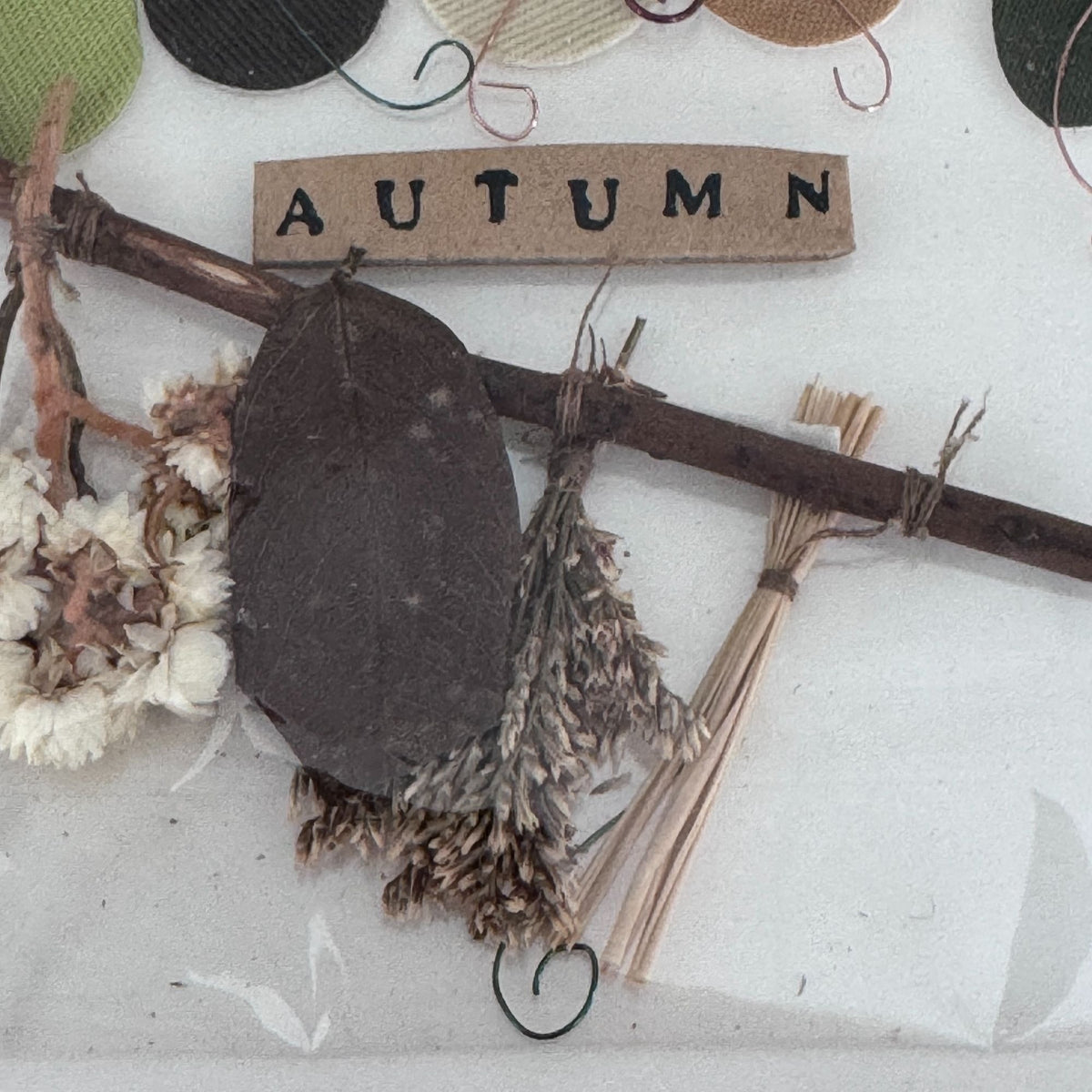 Jolees Boutique Stickers Fall Season Twigs Natural Scrapbook Embellishments Rustic Autumn Junk Journaling