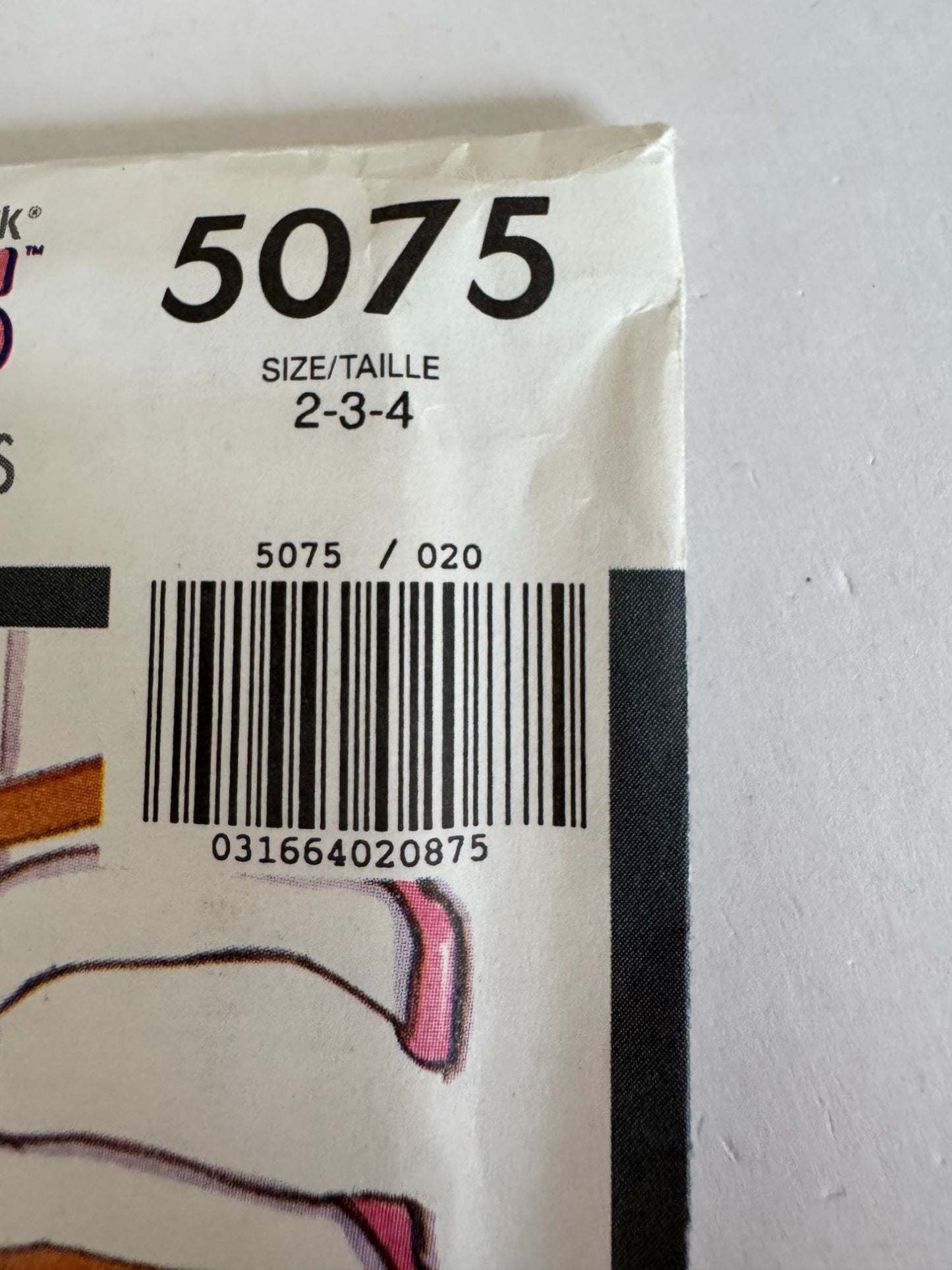 Butterick Sewing Pattern 5075 Busybodies Jumper Jumpsuit Shirt Girls 2 3 4 1990