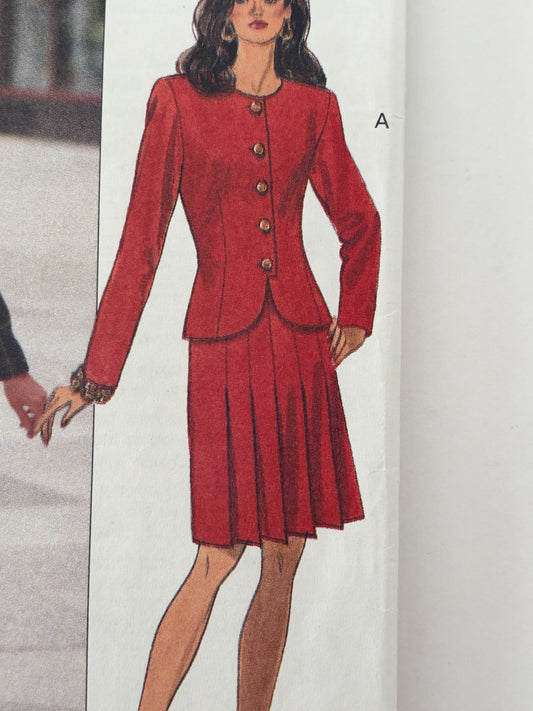 Butterick Sewing Pattern 6408: Misses' Jacket, Skirt and Pants