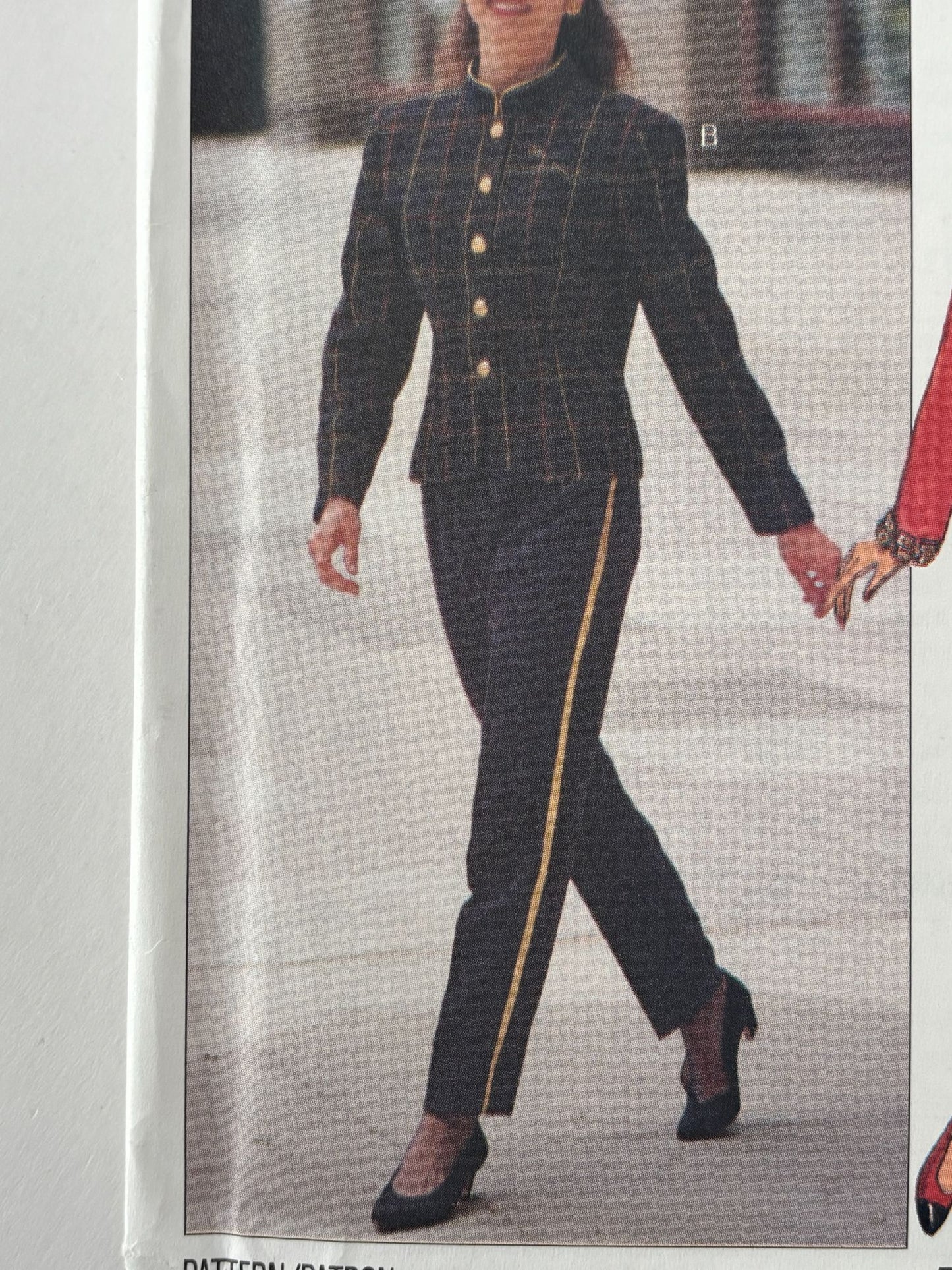 Butterick Sewing Pattern 6408: Misses' Jacket, Skirt and Pants