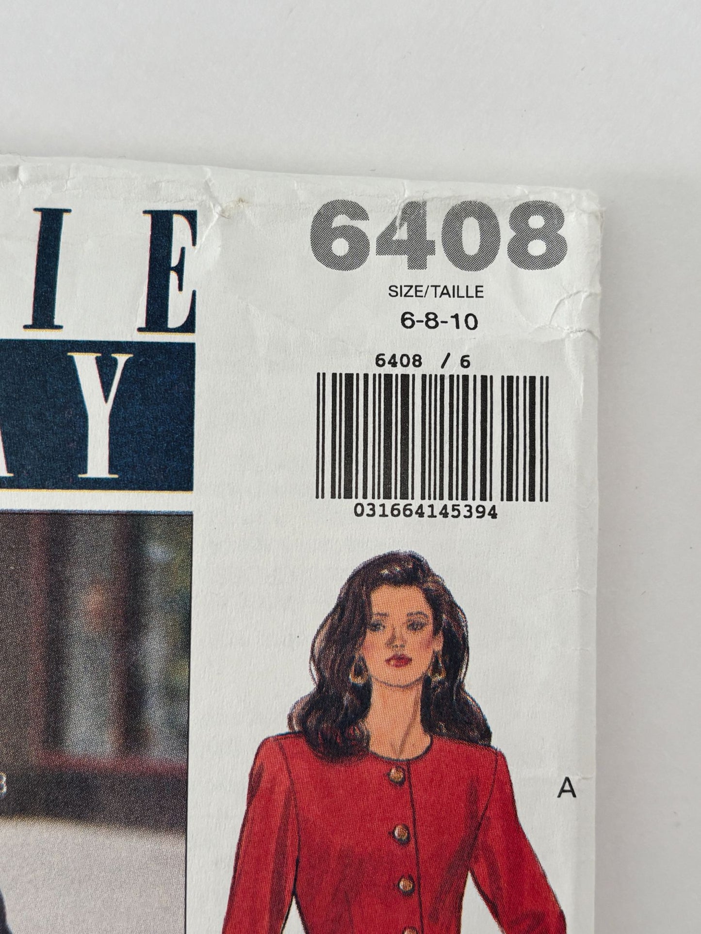 Butterick Sewing Pattern 6408: Misses' Jacket, Skirt and Pants
