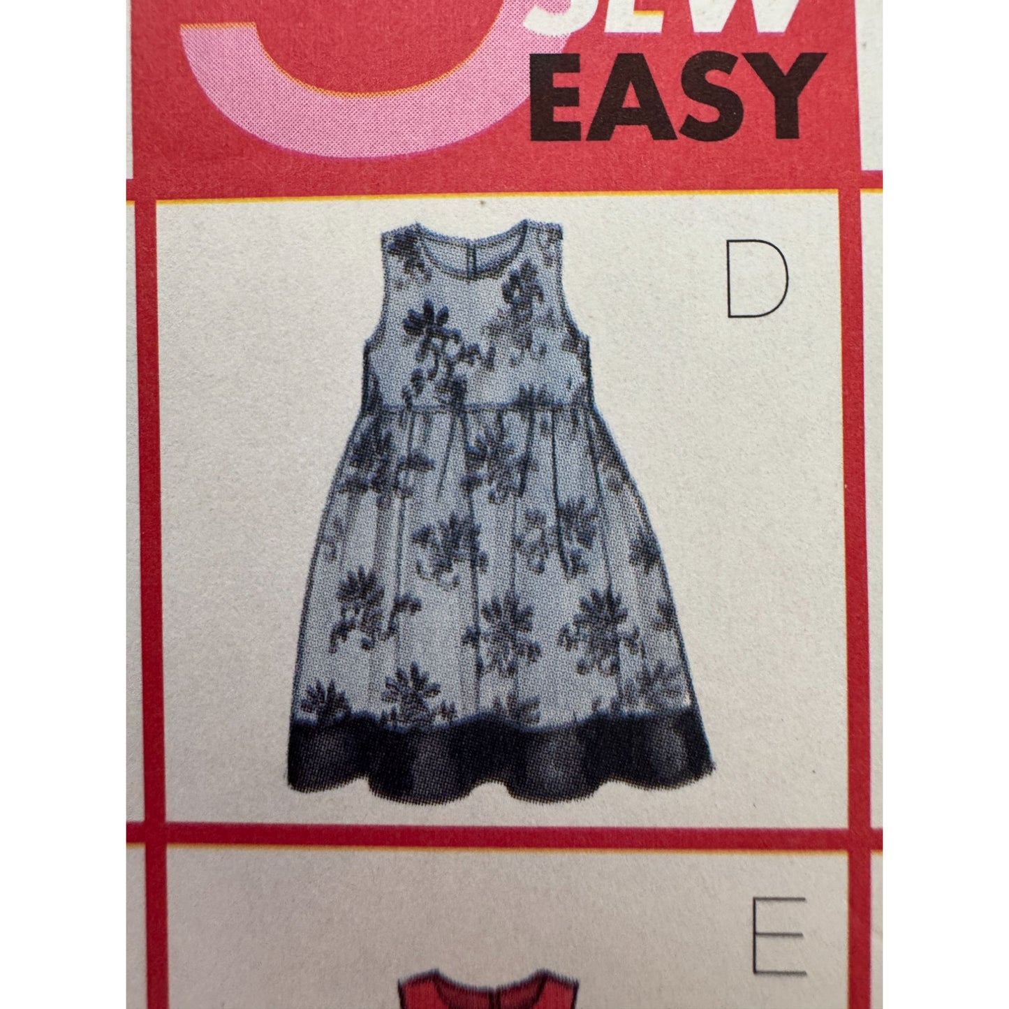 Butterick Sewing Pattern 6285 Jumper Blouse Top Outfit Girls 2 3 4 5 Uncut Easy