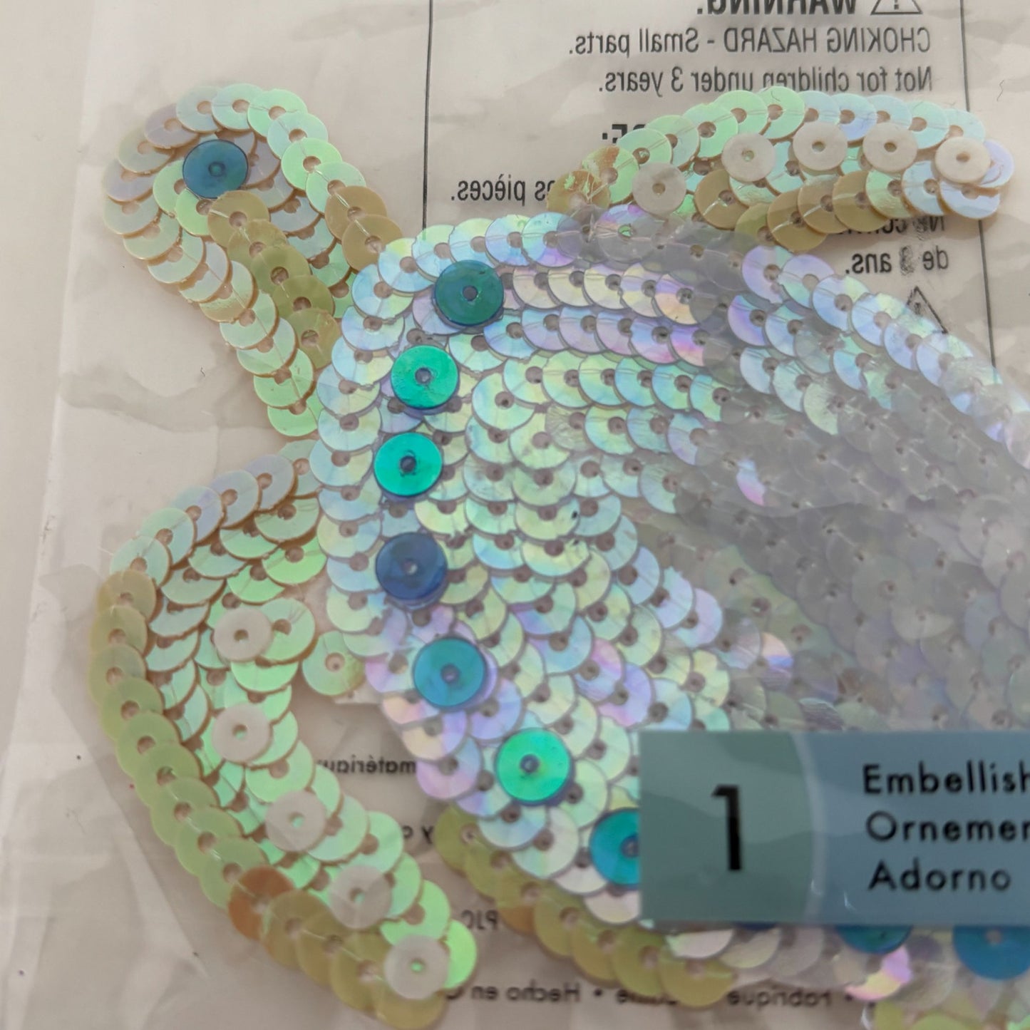 Jolees By You Dimensional Embellishment Sea Turtle Sequin Scrapbooking Crafting