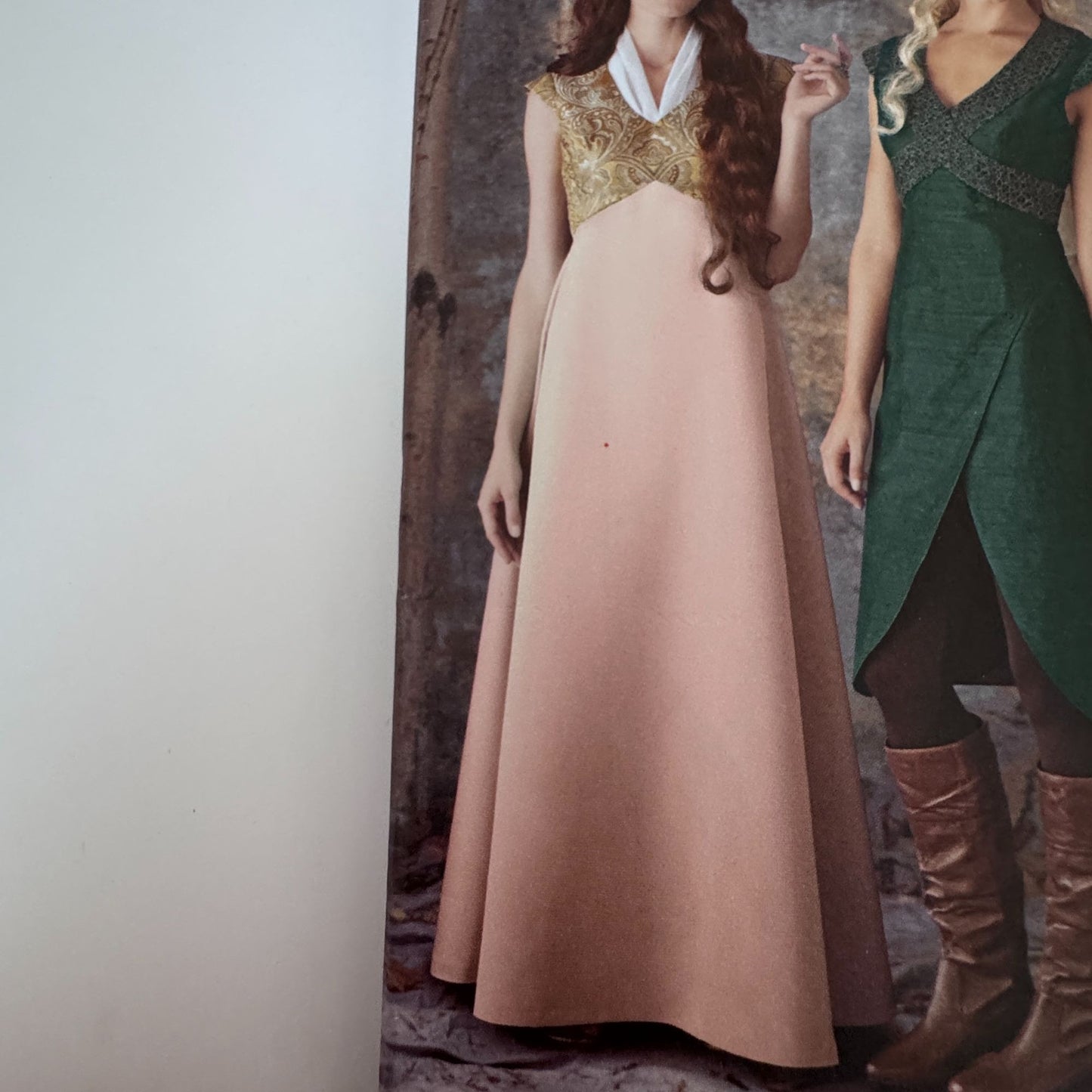 Simplicity Sewing Pattern 1008 Medieval Dress Cape Costume 14-22 Fantasy Uncut Renaissance Faire