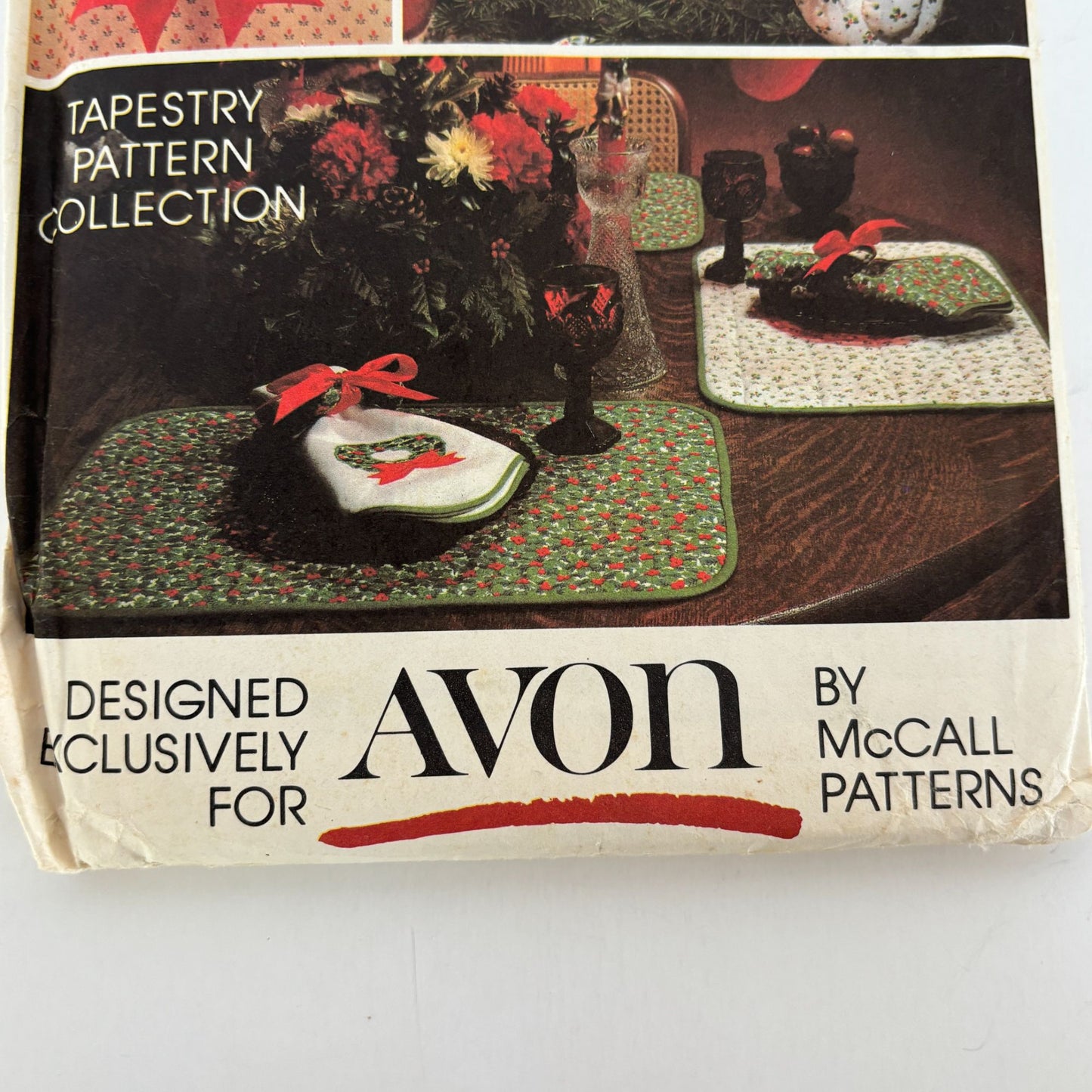 McCall's Sewing Pattern: Avon Tapestry Pattern Collection