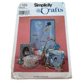 Simplicity Sewing Pattern 7169 Baby Keepsake Decor Announcement Wall Hanging UC