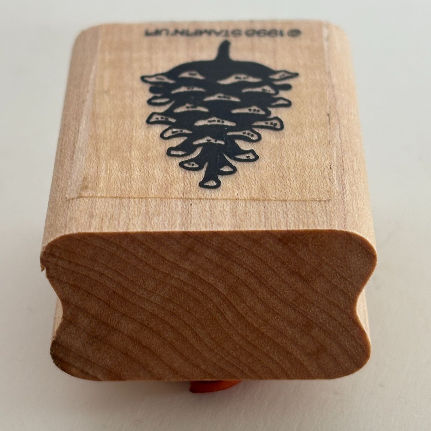 Stampin Up Rubber Stamp Pinecone Christmas Card Making Small Nature Holidays