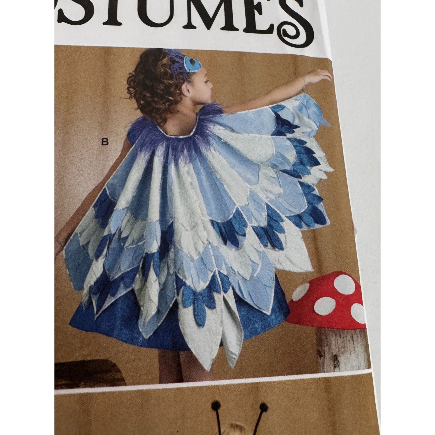 Simplicity Sewing Pattern S9836 Girls Bird and Butterfly Costumes Dress 7-14 UC