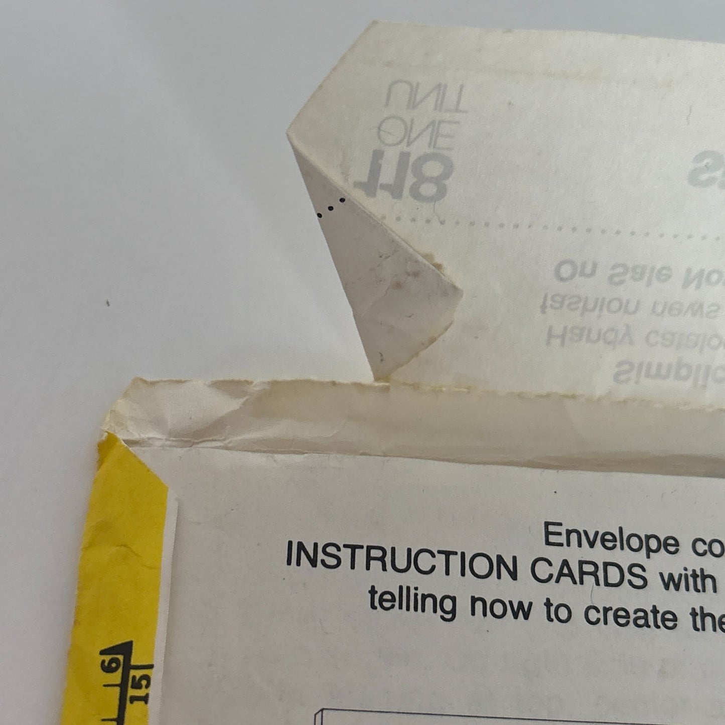 Simplicity House Sewing Instruction Card 118 Theatre Curtain Opera Window Shades