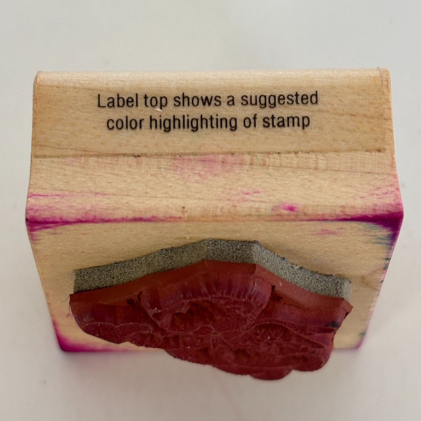 Hero Arts Rubber Stamp Flying Teddy Cupid Angel Valentines Day Card Making B256