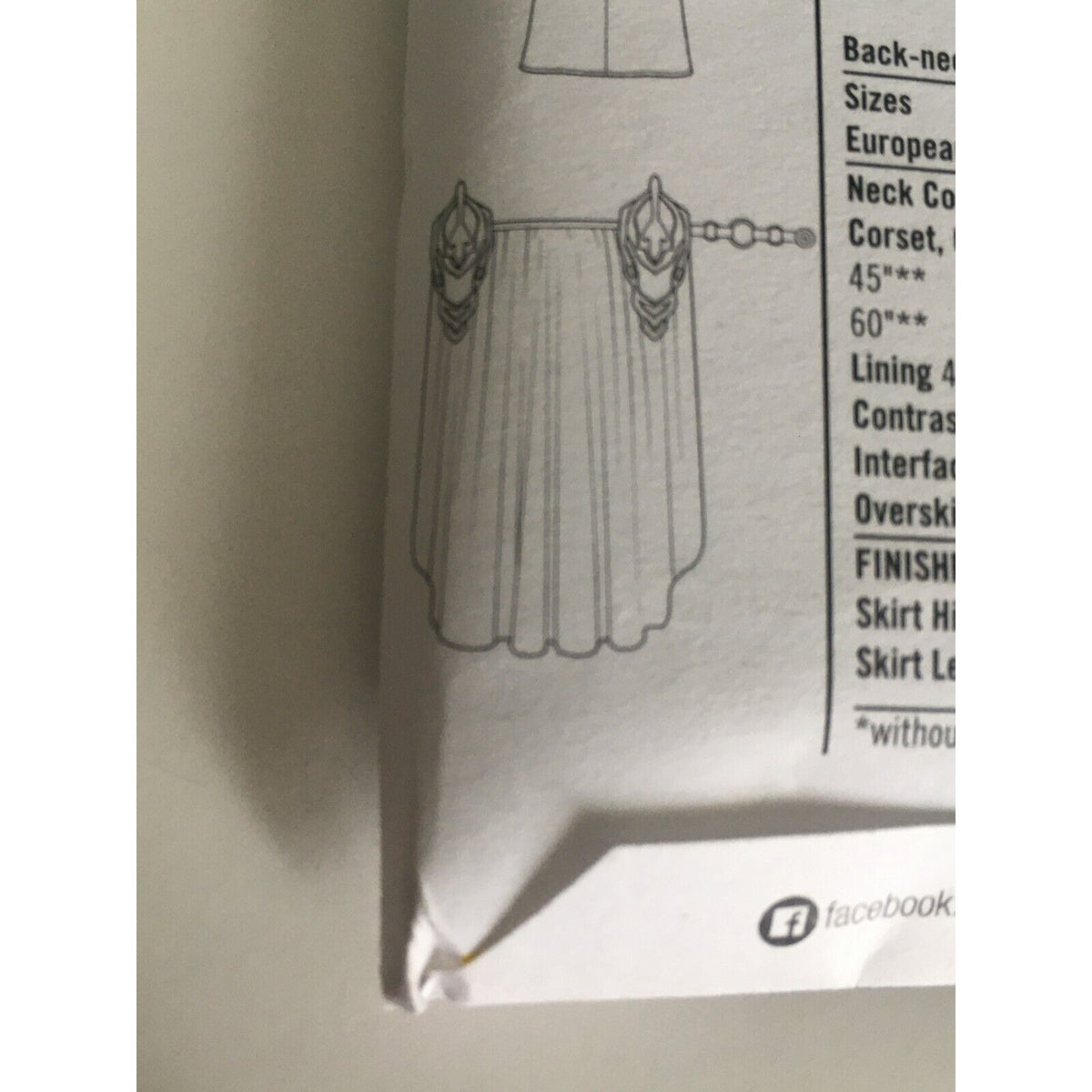 Simplicity Sewing Pattern 8363 Fantasy Ranger Cosplay Armor Medieval Queen 14-22 Firefly Path Uncut