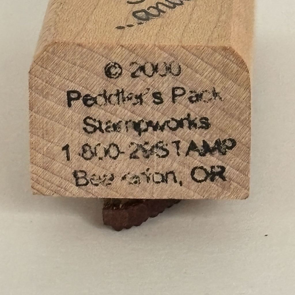 Peddlers Pack Rubber Stamp Stamp Me A Card Card Maker Cardmaking Hobby Crafter Crafting Friend