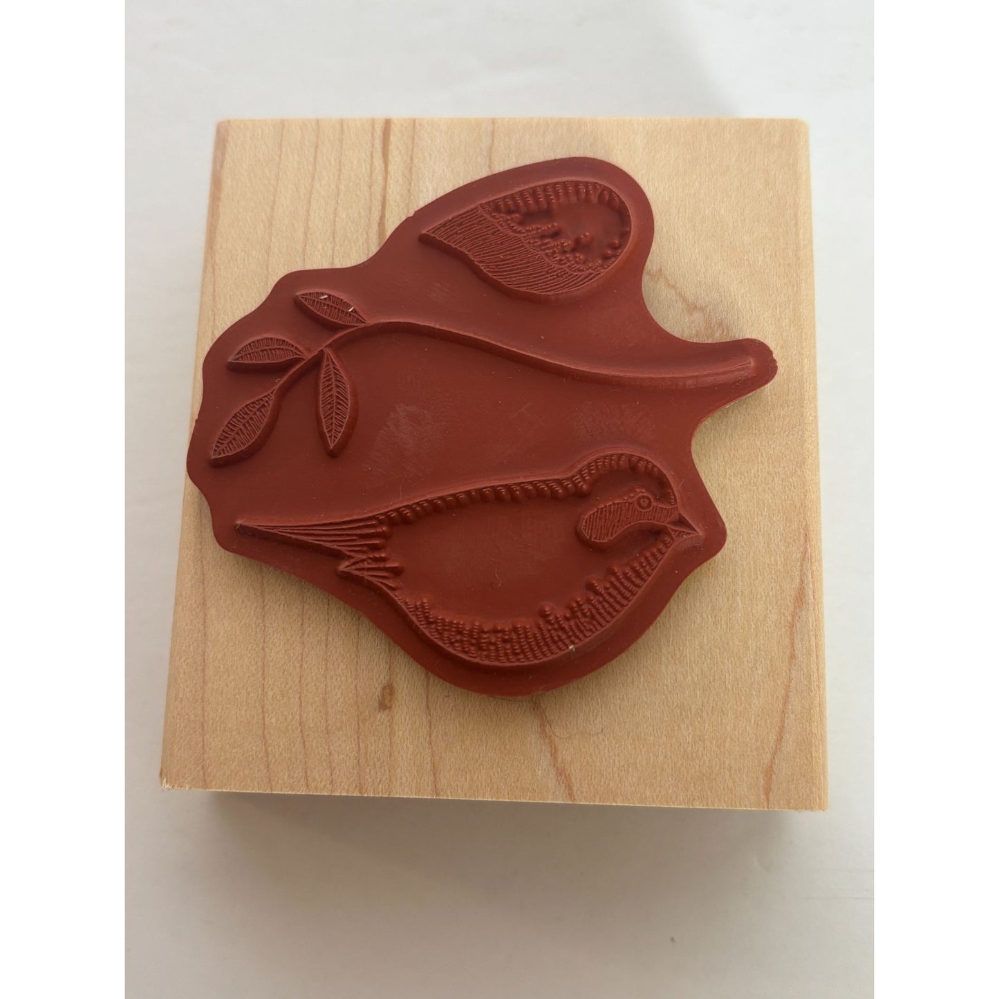 Stampin Up Rubber Stamp Set Birds Language Of Friendship Quotation Card Making