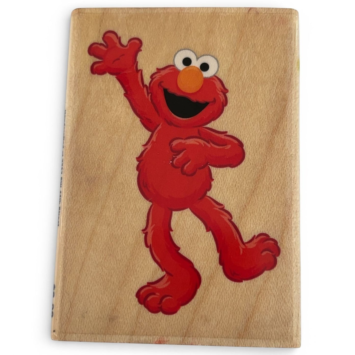 Sesame Street Rubber Stamp Elmo Says Hello Stampabilities Cartoon Character Baby Scrapbooking Craft