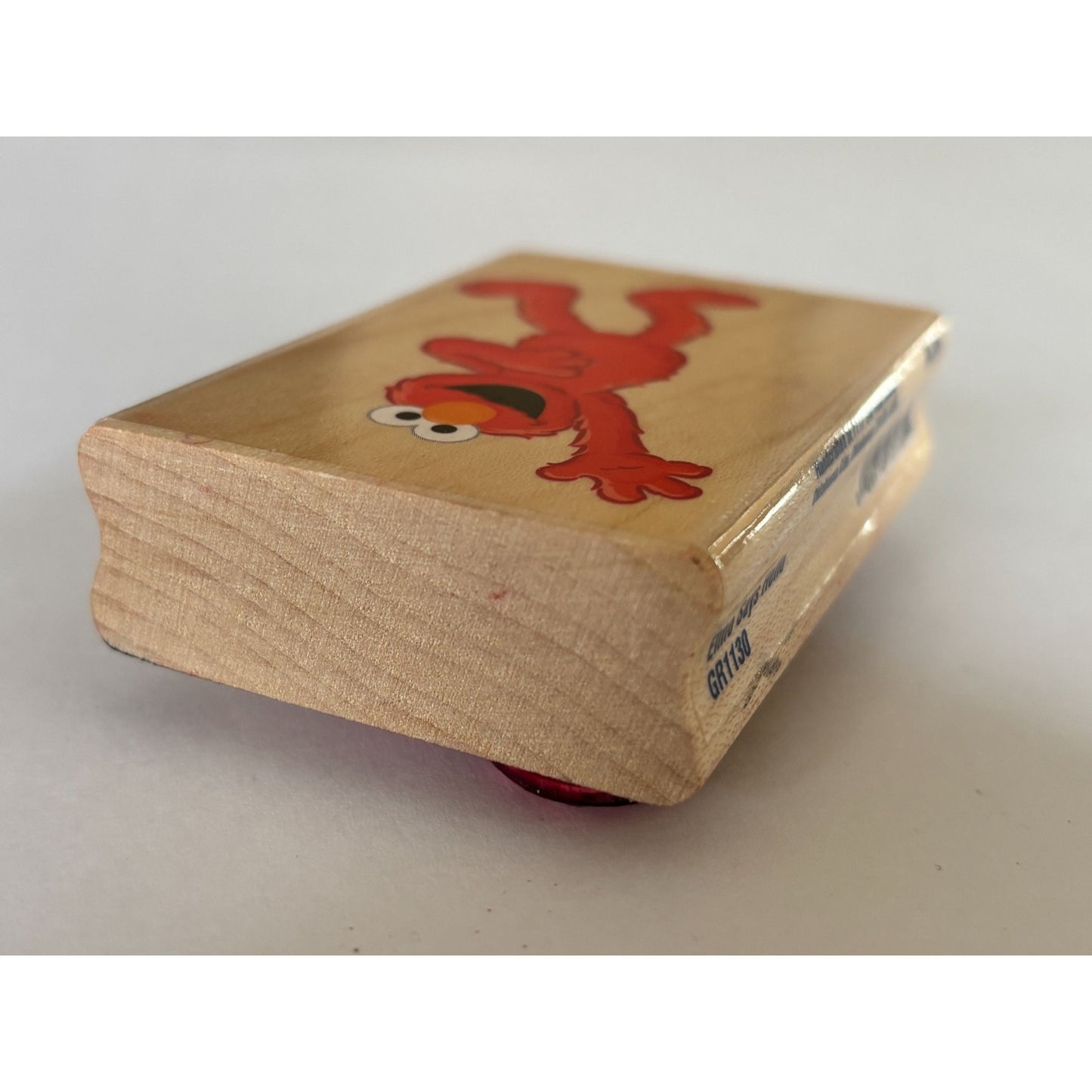 Sesame Street Rubber Stamp Elmo Says Hello Stampabilities Cartoon Character Baby Scrapbooking Craft